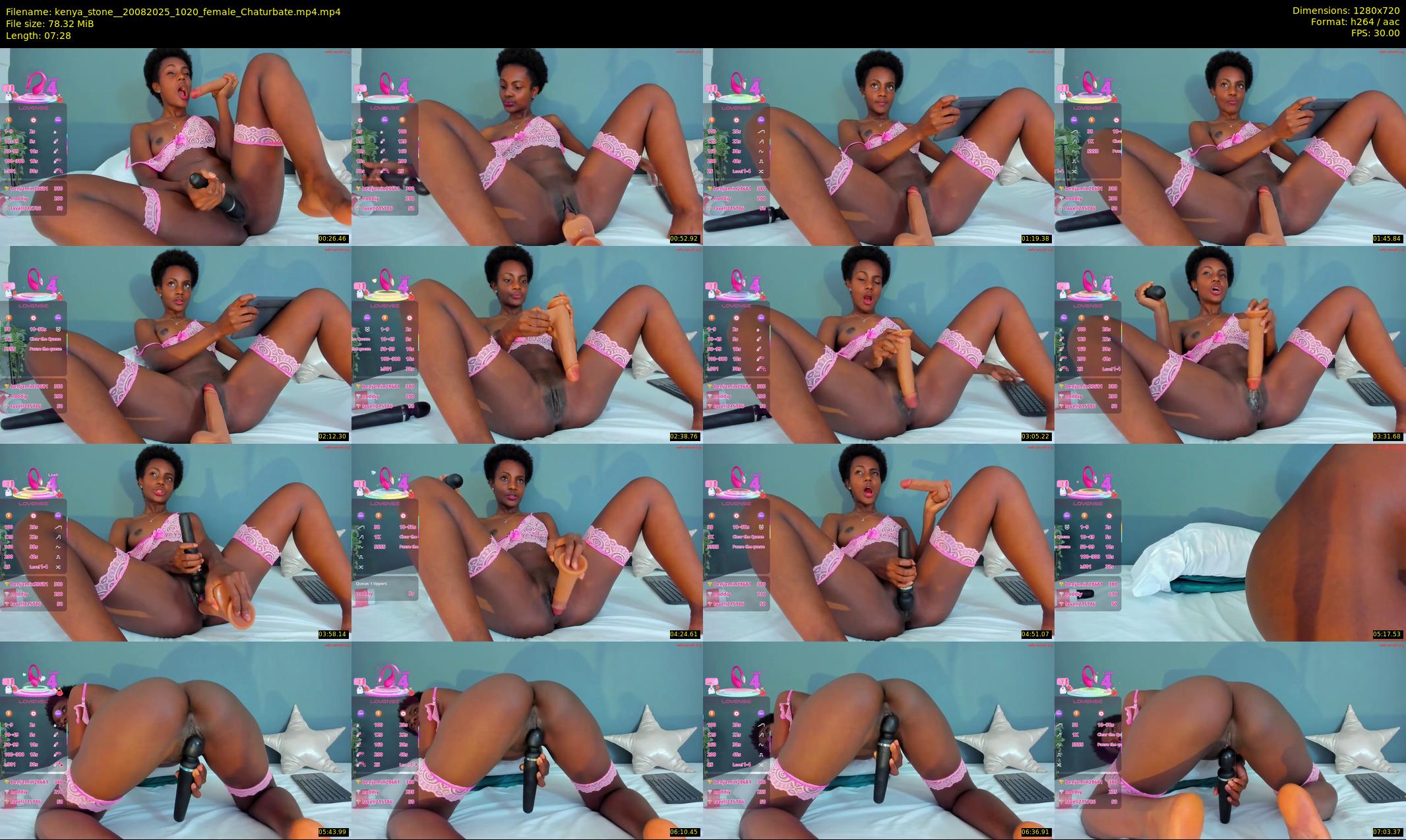 kenya_stone_ — 8 minute Chaturbate female cam show recording, 720p, Aug 20, 2025