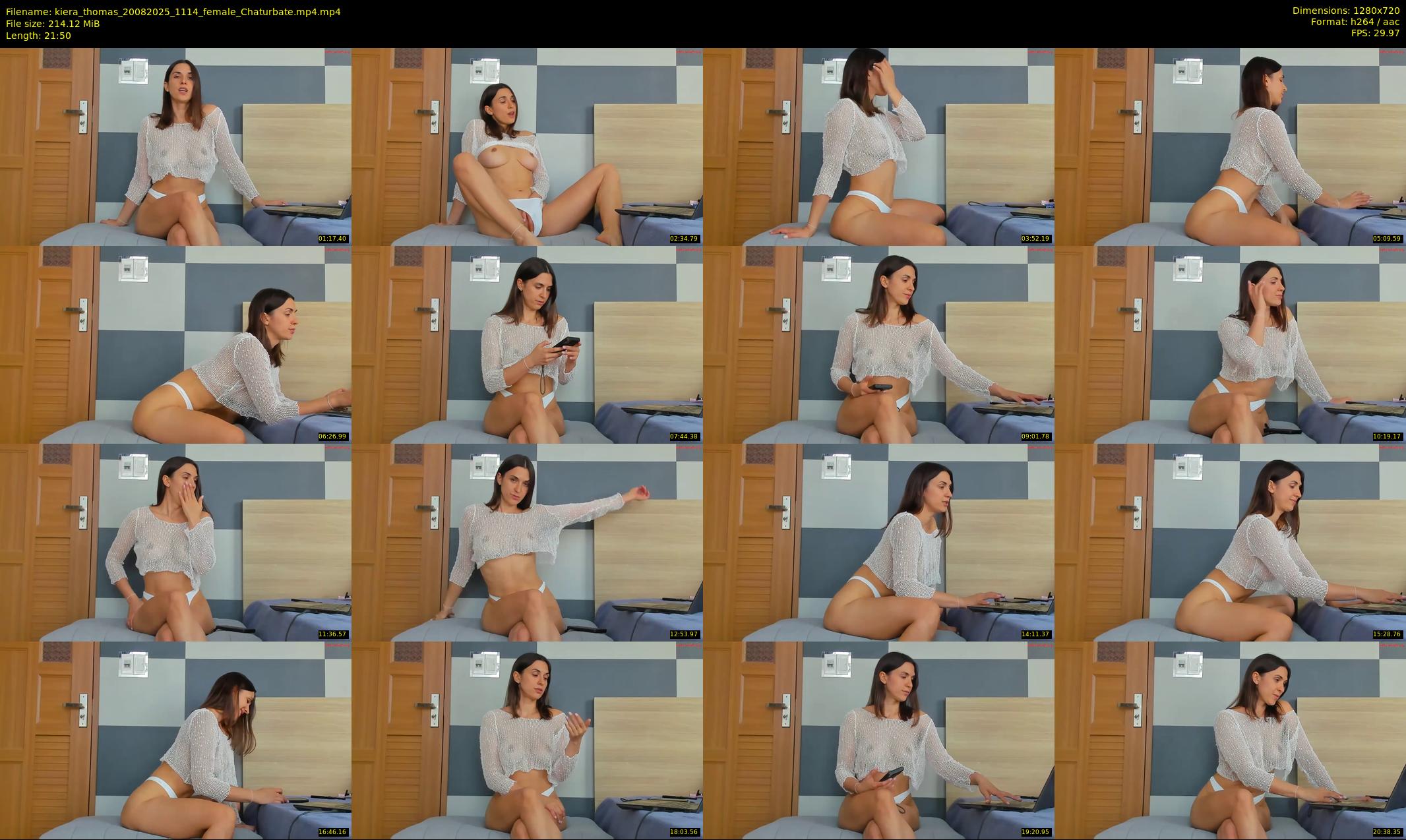 kiera_thomas — 22 minute Chaturbate couple cam show recording, 720p, Aug 20, 2025