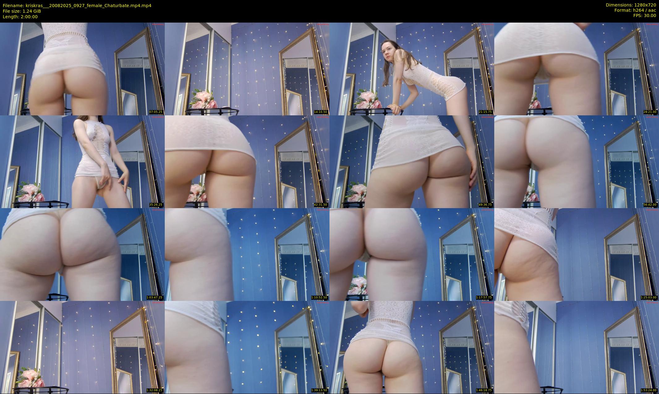 kriskras__ — 120 minute Chaturbate female cam show recording, 720p, Aug 20, 2025
