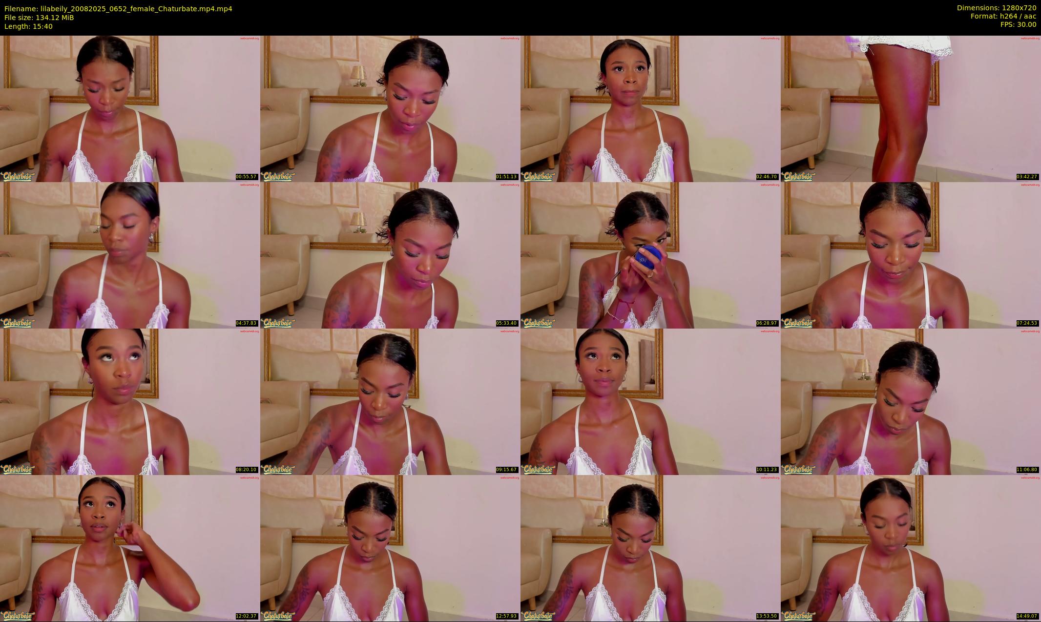 lilabeily — 16 minute Chaturbate female cam show recording, 720p, Aug 20, 2025