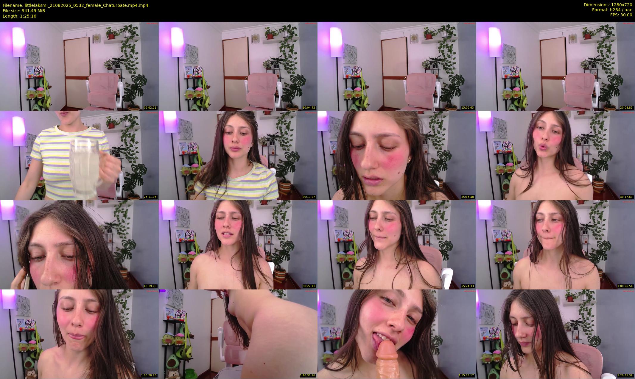 littlelaksmi — 86 minute Chaturbate female cam show recording, 720p, Aug 21, 2025