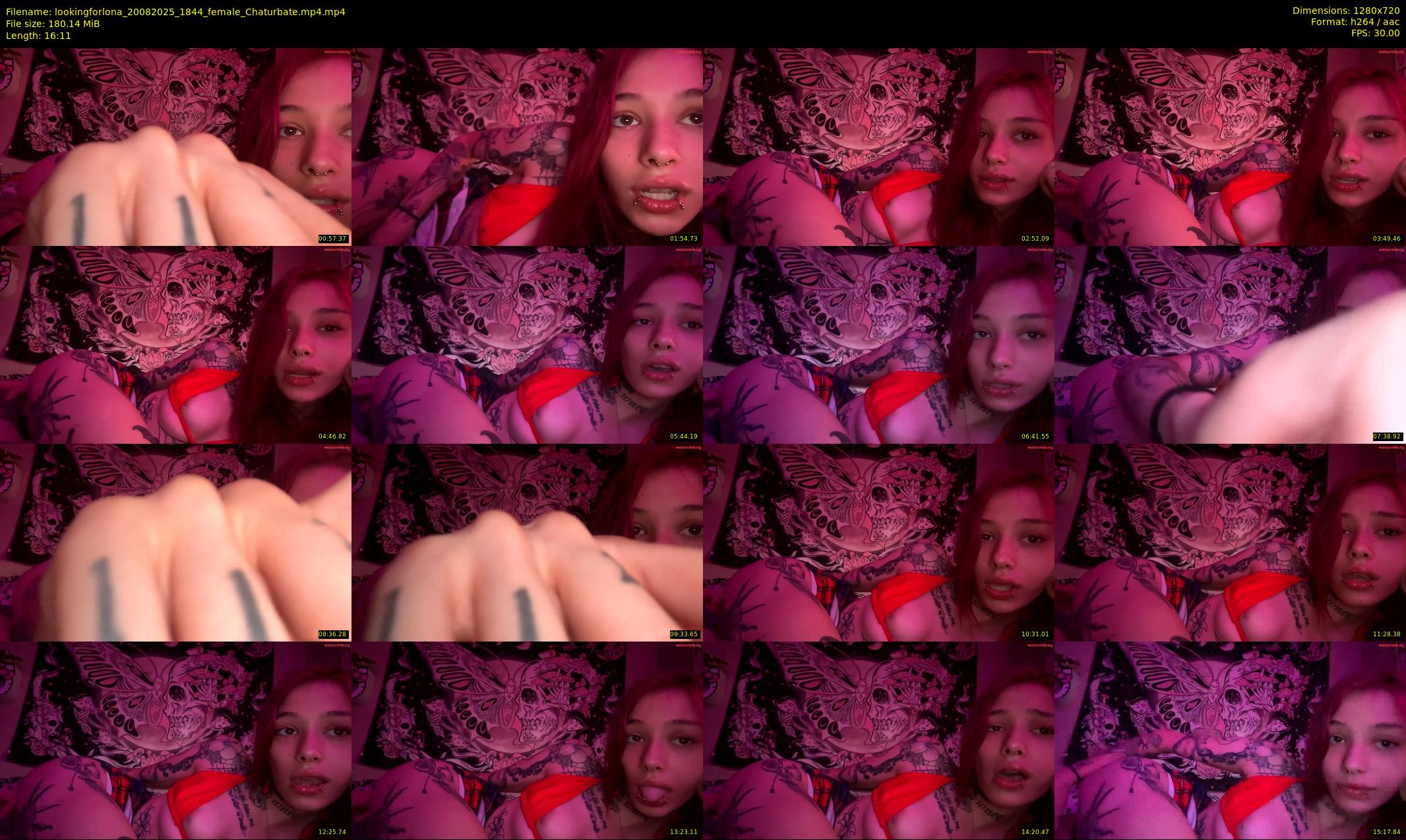 lookingforlona — 17 minute Chaturbate female cam show recording, 720p, Aug 20, 2025