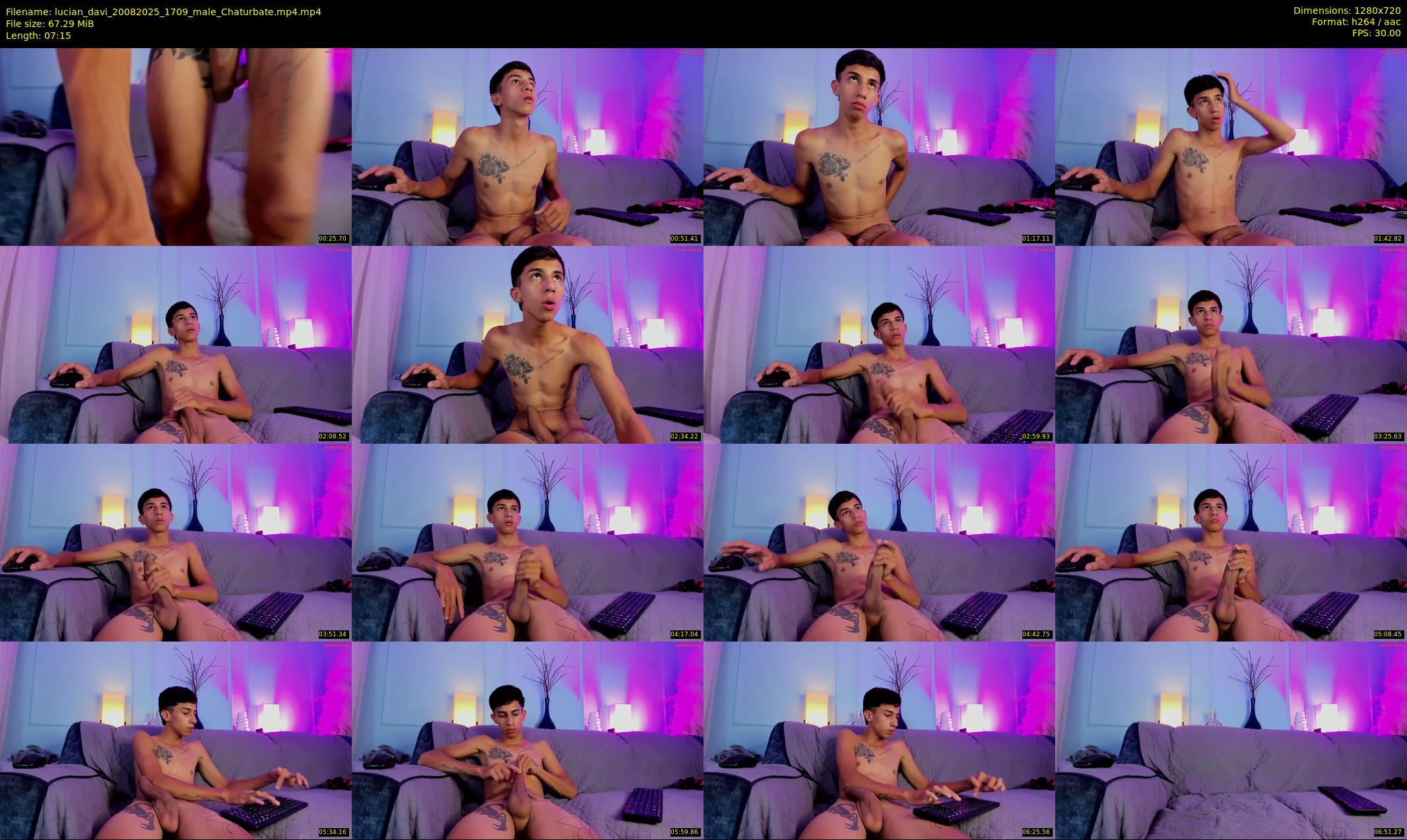 lucian_davi — 8 minute Chaturbate male cam show recording, 720p, Aug 20, 2025