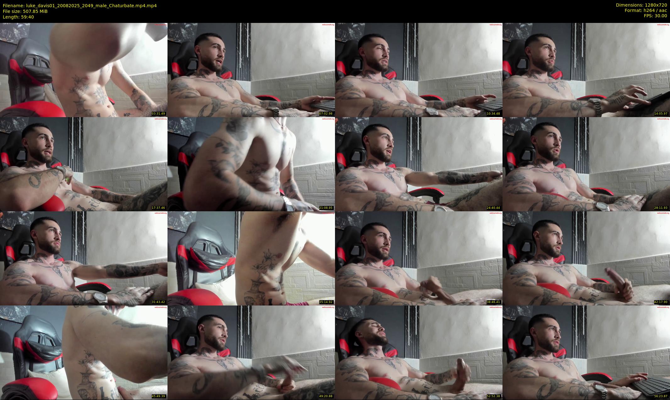 luke_davis01 — 60 minute Chaturbate male cam show recording, 720p, Aug 20, 2025