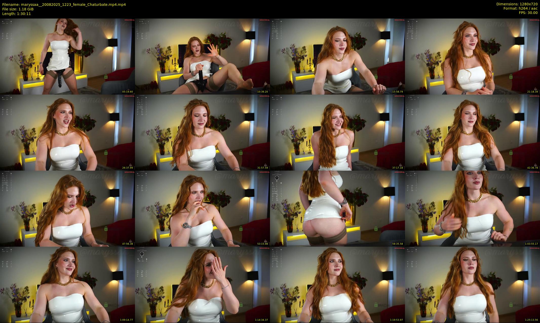 maryssaa_ — 91 minute Chaturbate female cam show recording, 720p, Aug 20, 2025