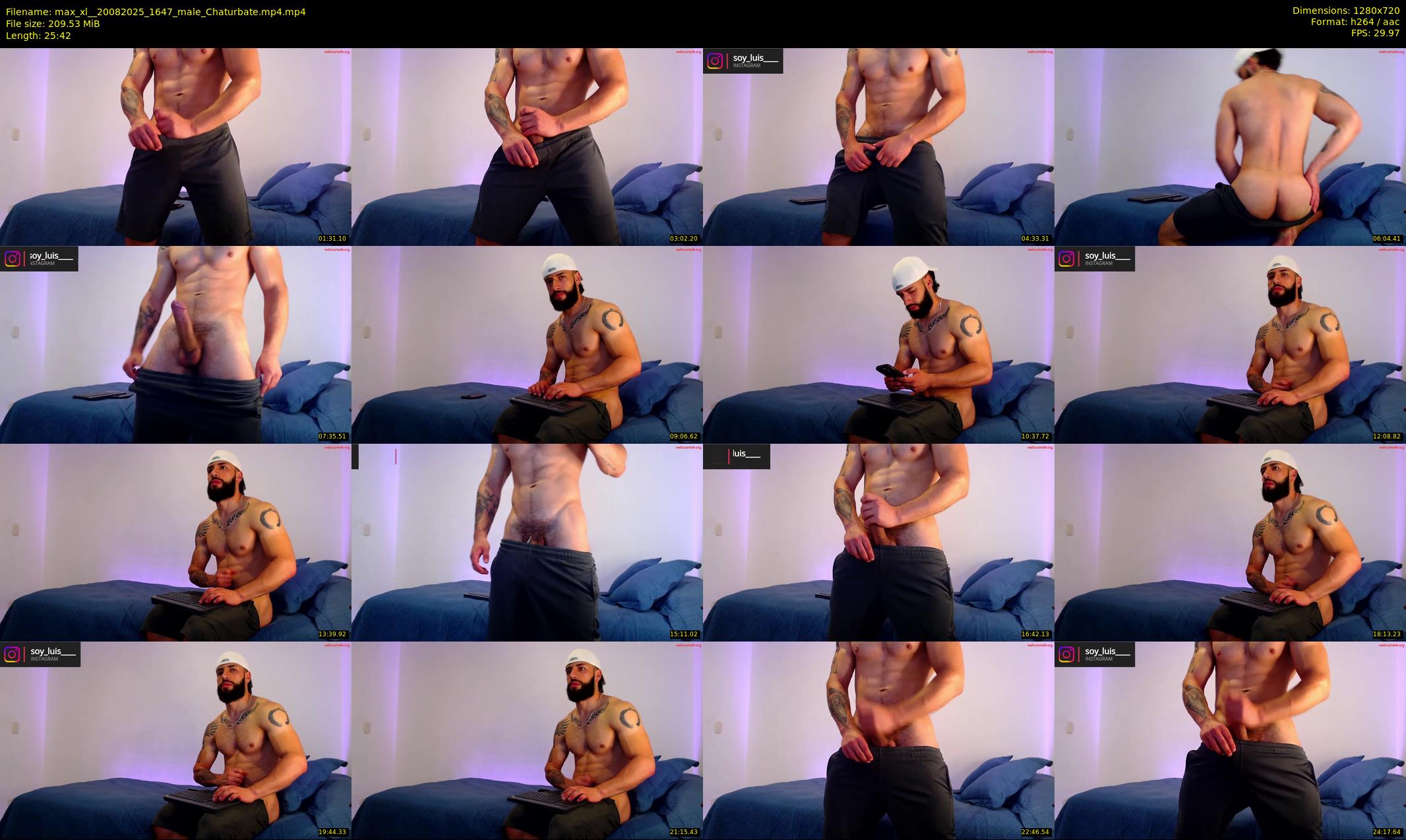 max_xl_ — 26 minute Chaturbate male cam show recording, 720p, Aug 20, 2025