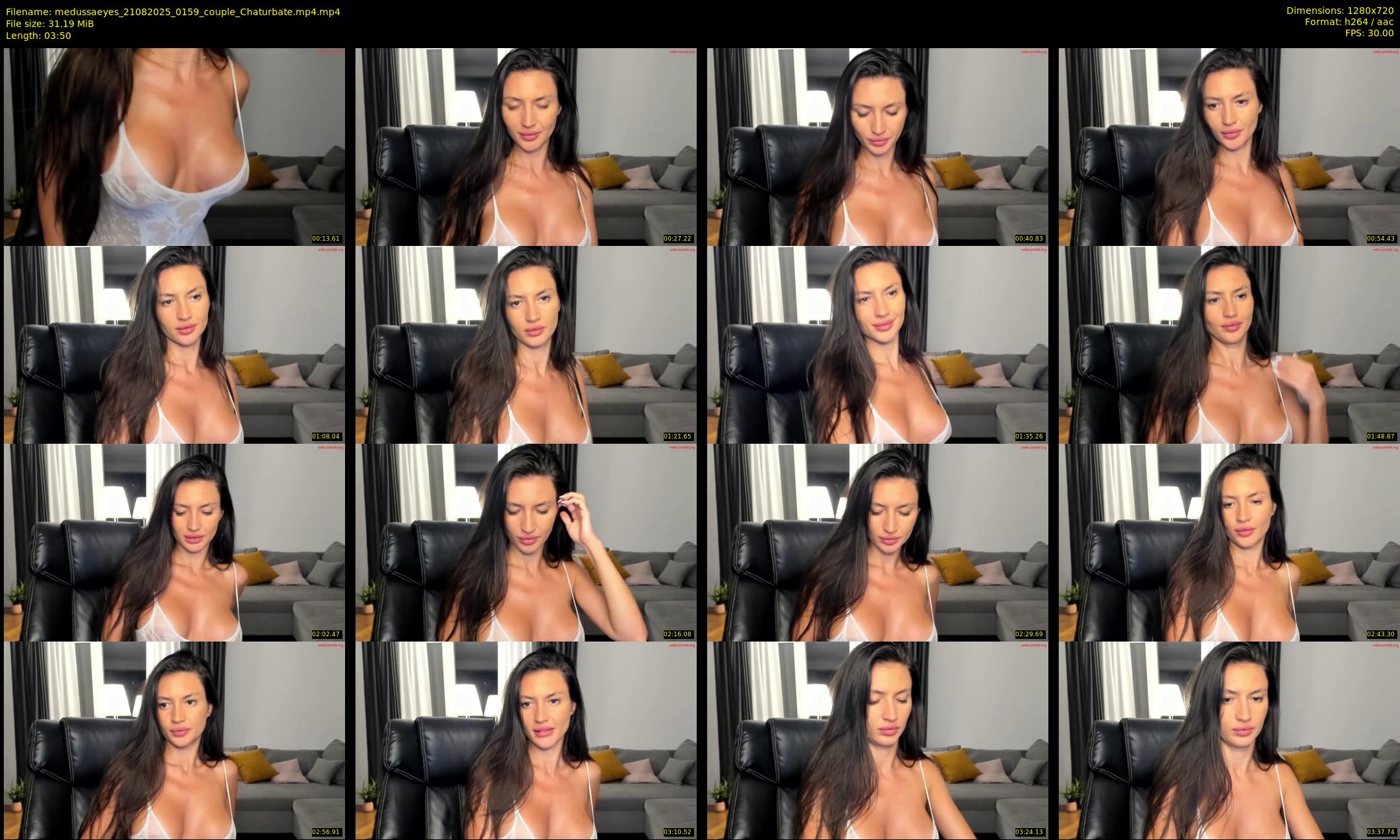 medussaeyes — 4 minute Chaturbate female cam show recording, 720p, Aug 21, 2025