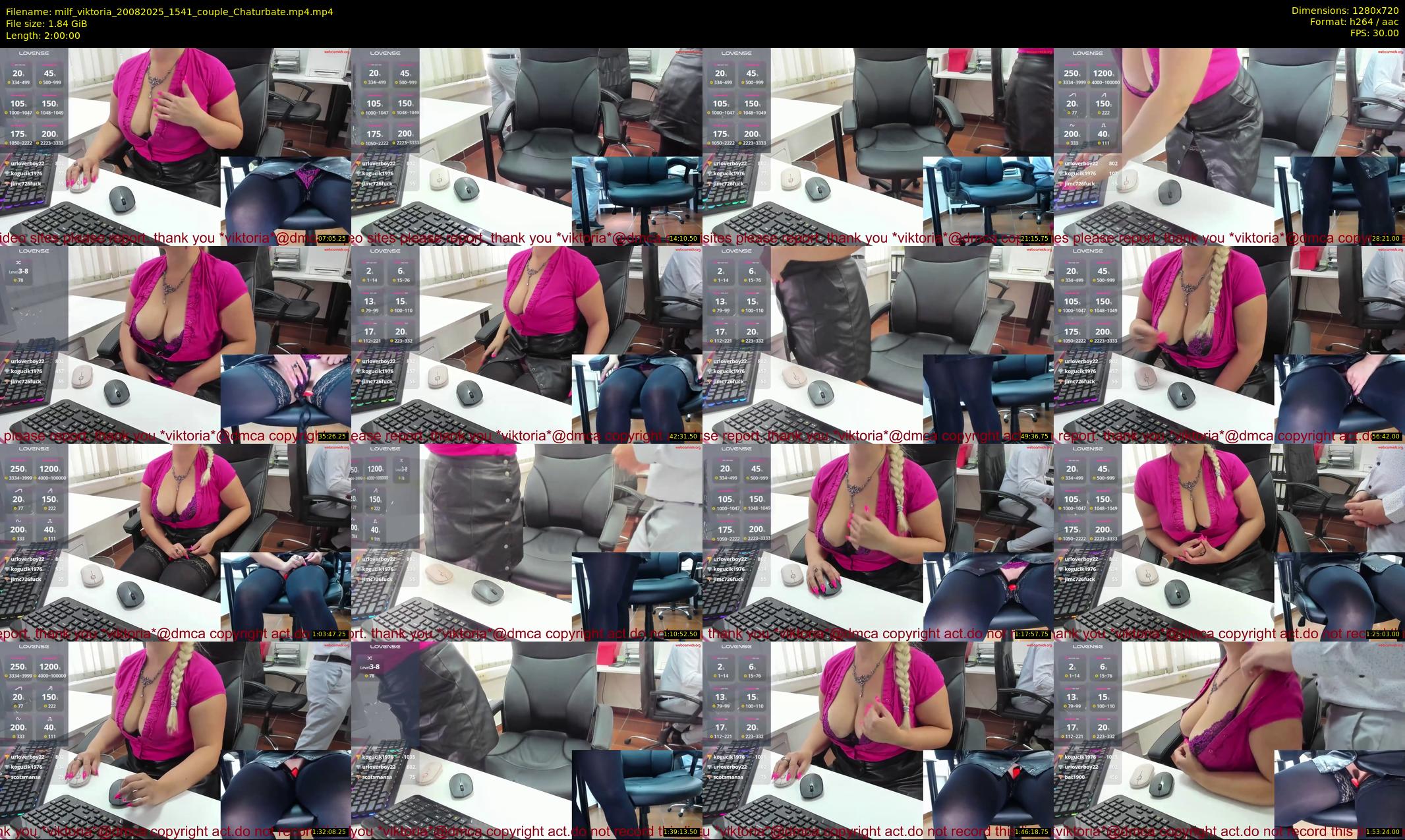 milf_viktoria — 120 minute Chaturbate female cam show recording, 720p, Aug 20, 2025