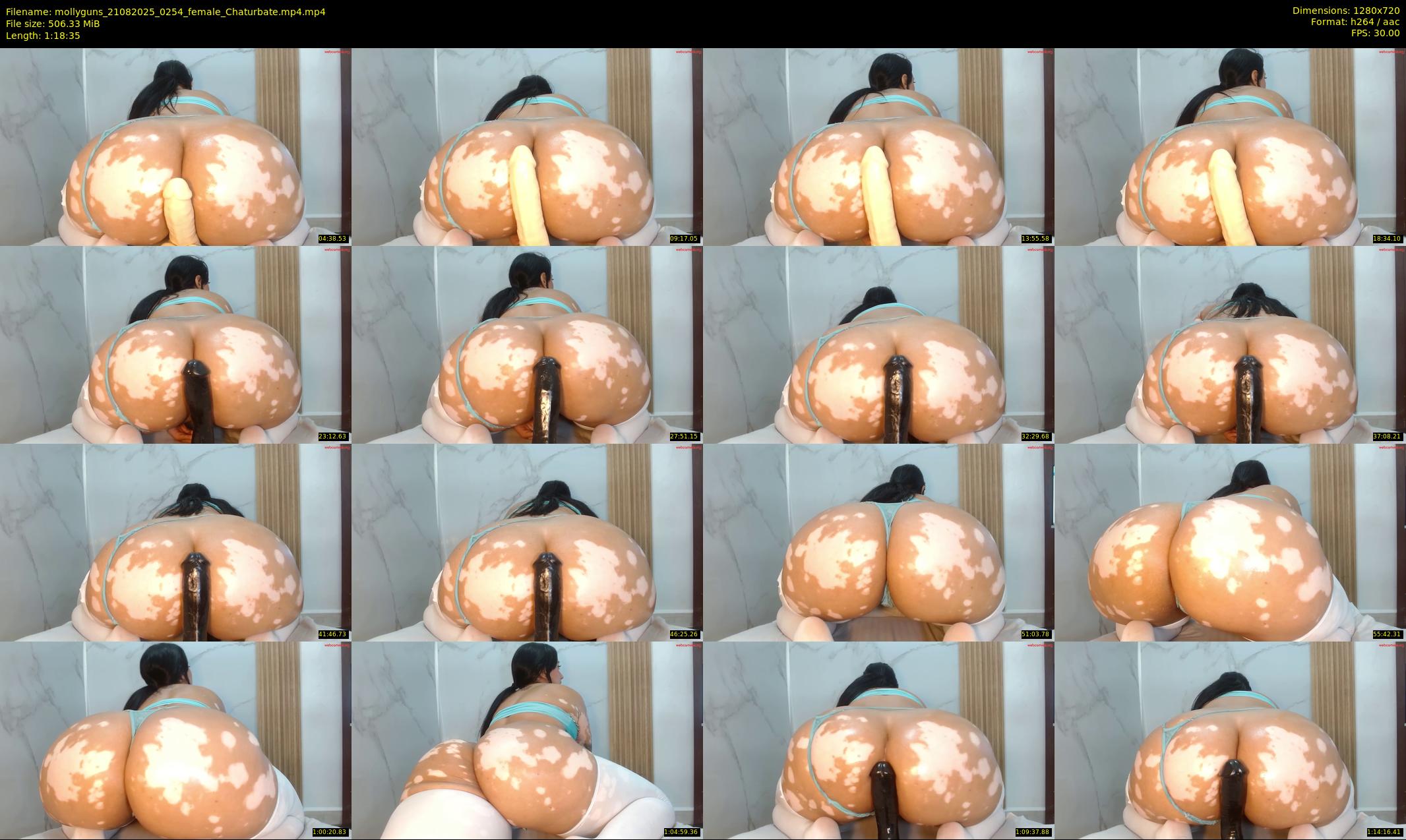 mollyguns — 79 minute Chaturbate female cam show recording, 720p, Aug 21, 2025