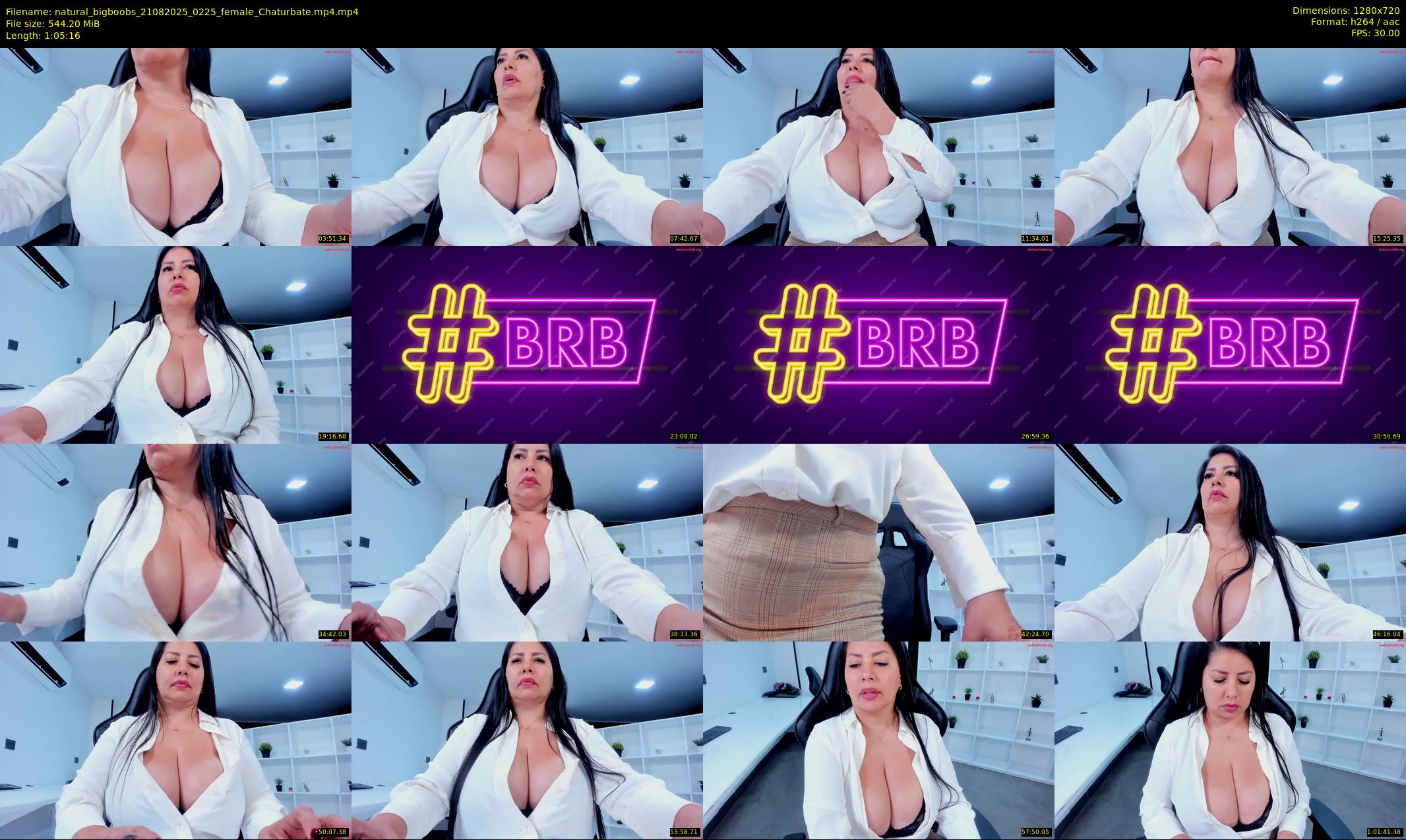 natural_bigboobs — 66 minute Chaturbate female cam show recording, 720p, Aug 21, 2025