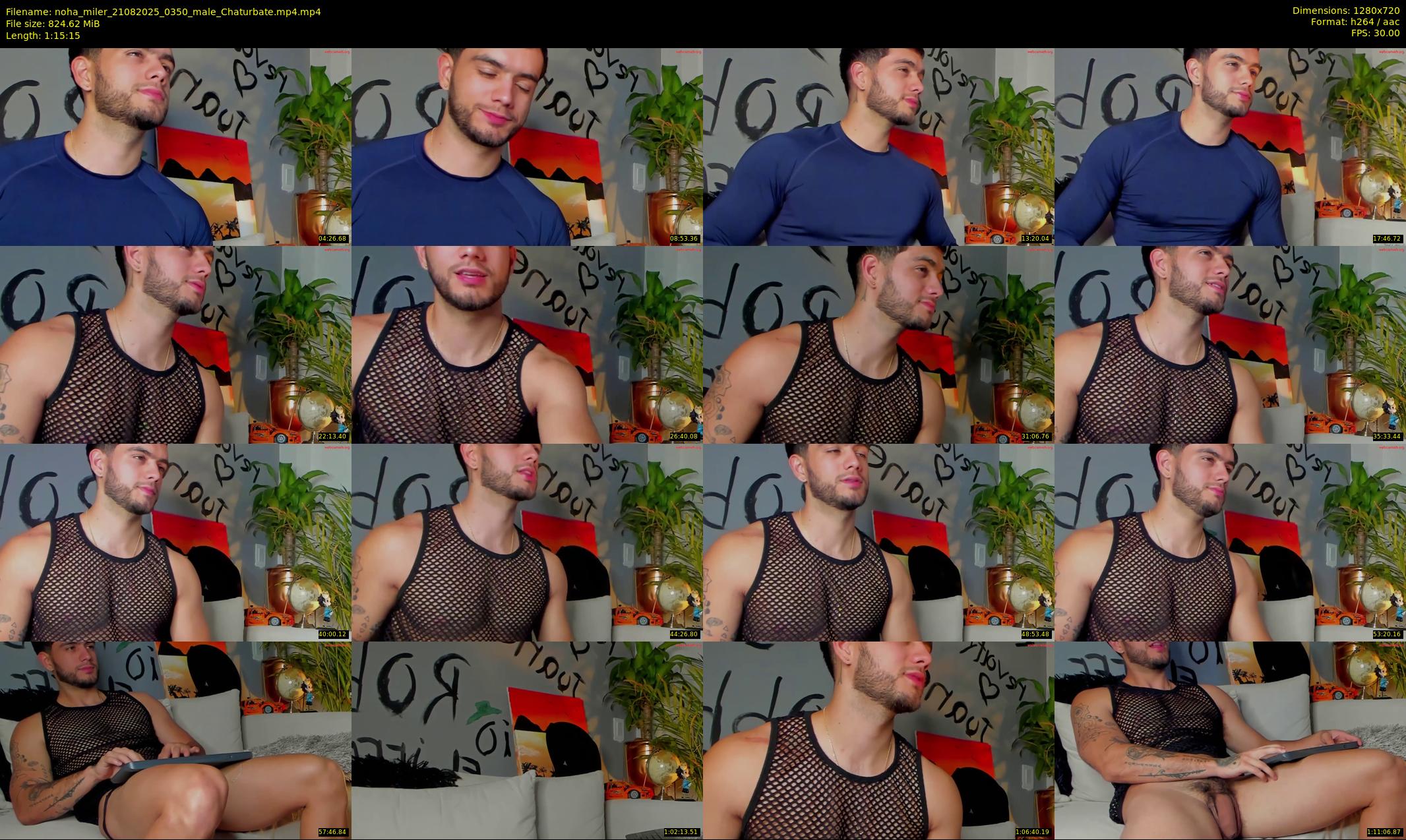 noha_miler — 76 minute Chaturbate male cam show recording, 720p, Aug 21, 2025