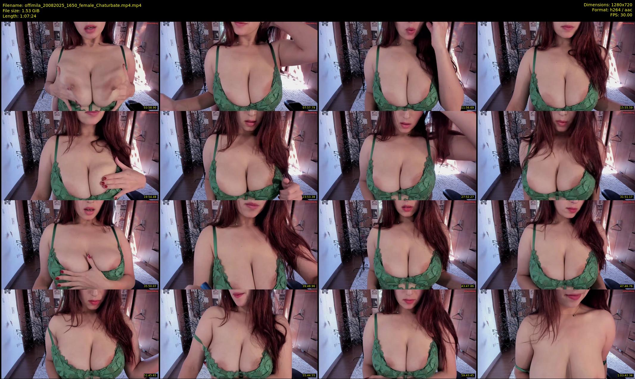 offimila — 68 minute Chaturbate female cam show recording, 720p, Aug 20, 2025