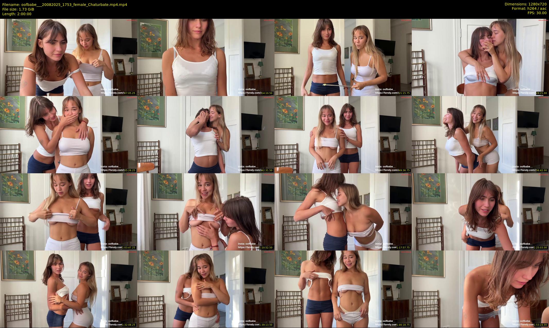 oofbabe__ — 120 minute Chaturbate female cam show recording, 720p, Aug 20, 2025