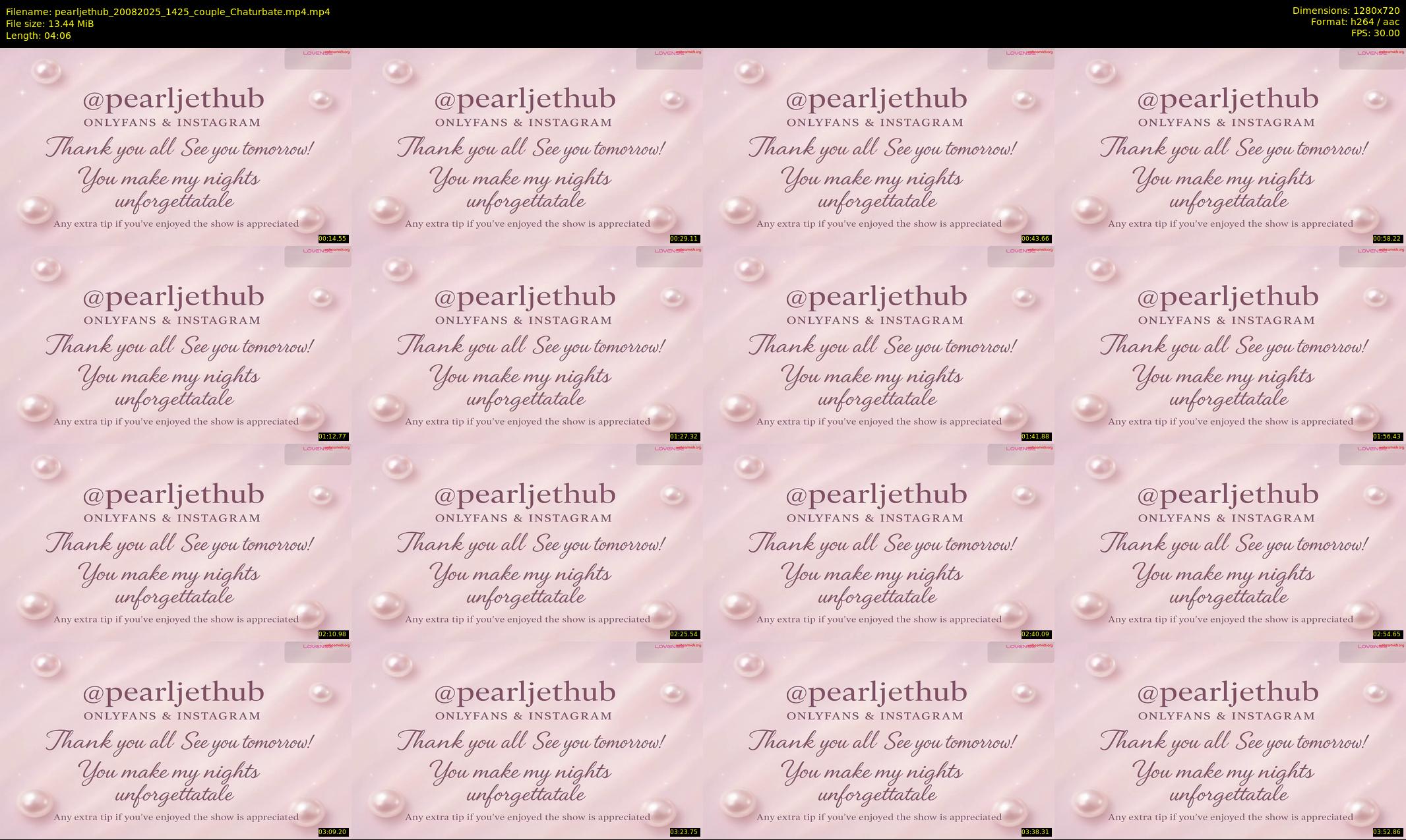 pearljethub — 5 minute Chaturbate couple cam show recording, 720p, Aug 20, 2025