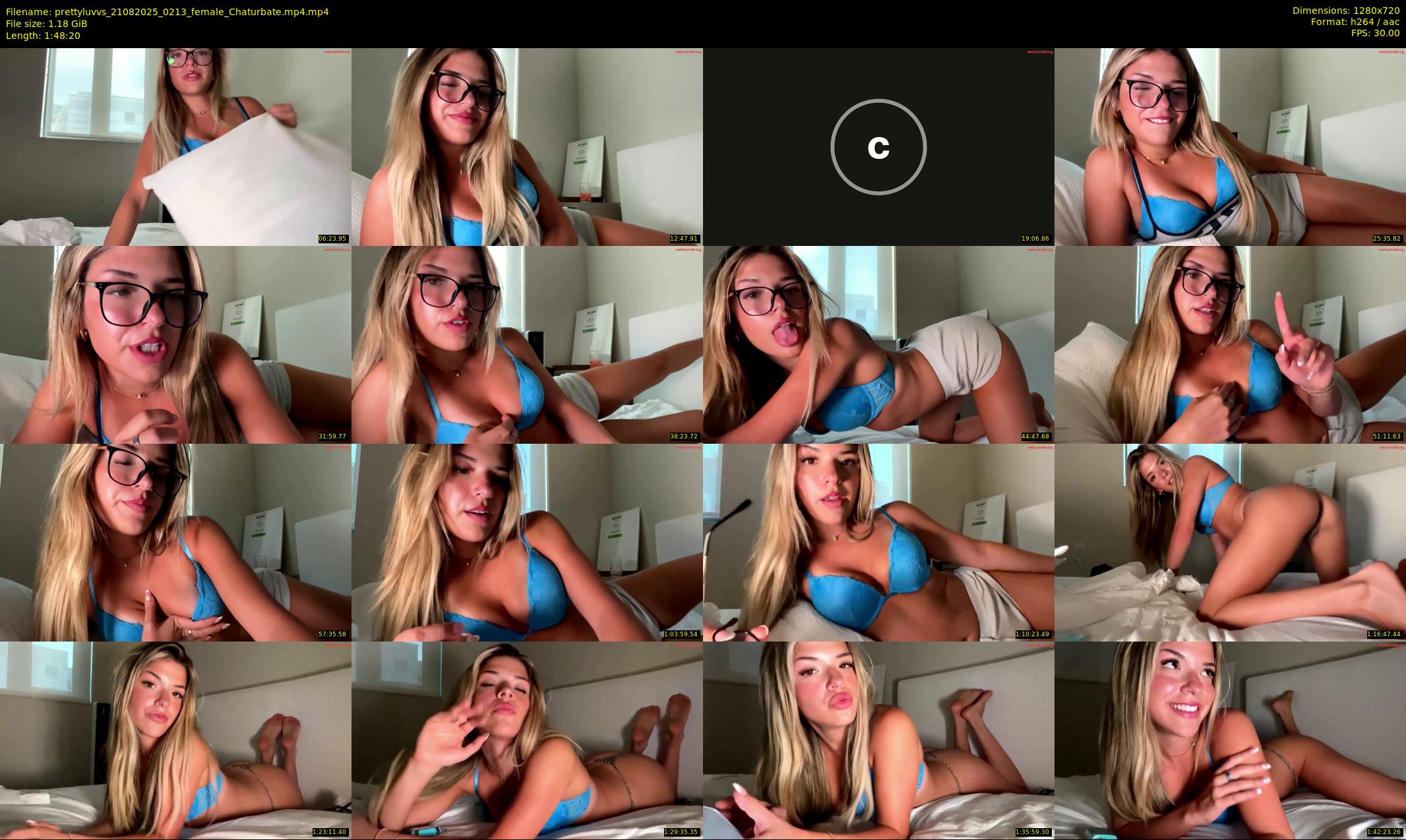 prettyluvvs — 109 minute Chaturbate female cam show recording, 720p, Aug 21, 2025