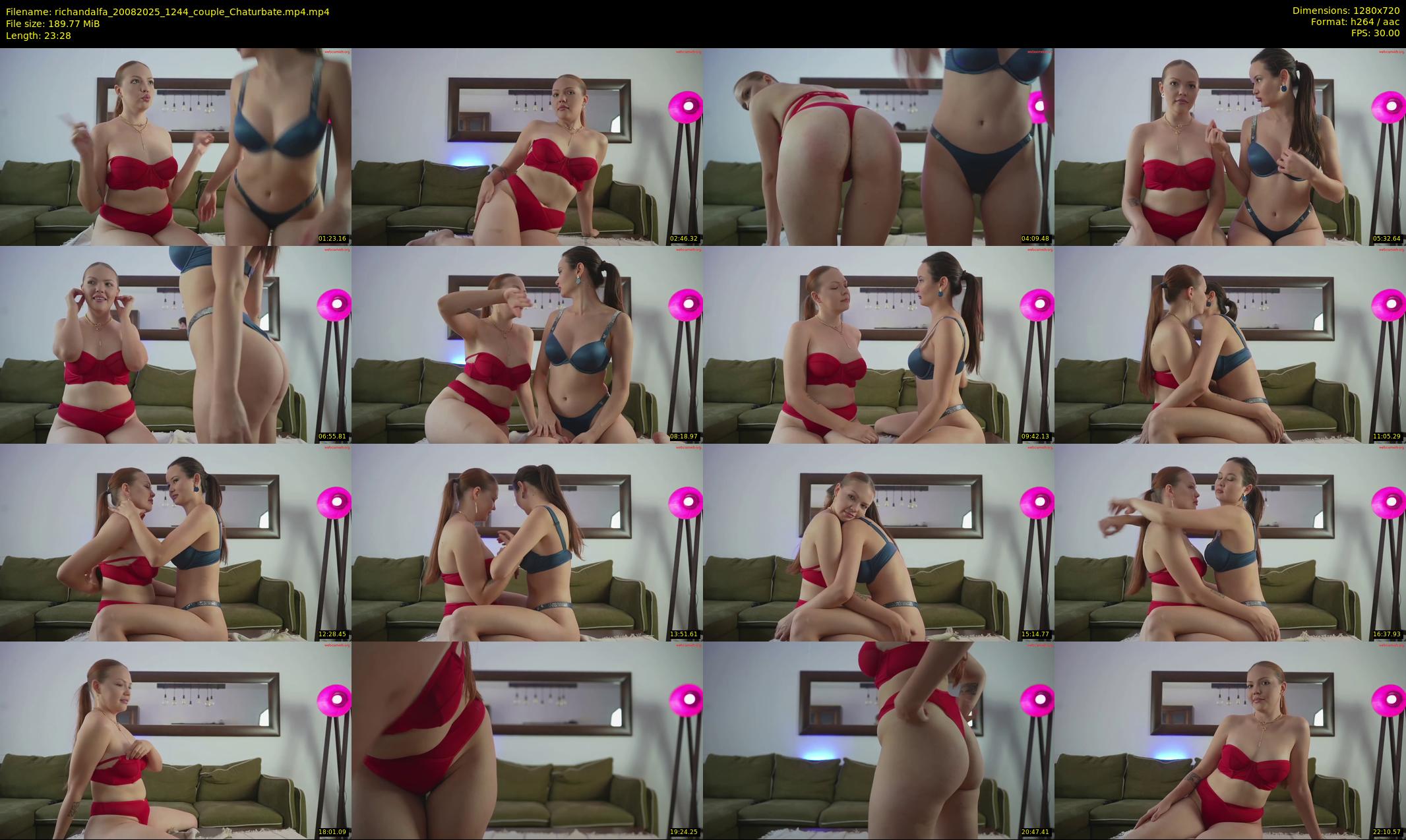 richandalfa — 24 minute Chaturbate couple cam show recording, 720p, Aug 20, 2025