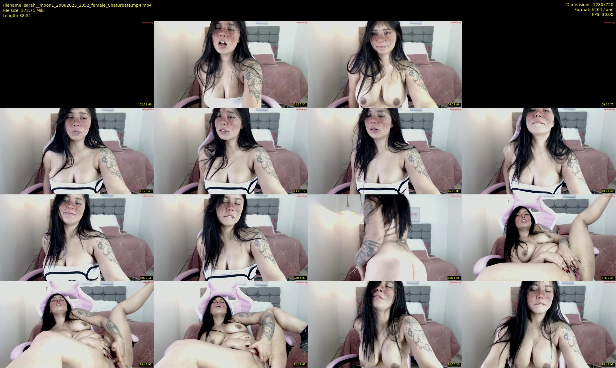sarah__moon1 — 39 minute Chaturbate female cam show recording, 720p, Aug 20, 2025