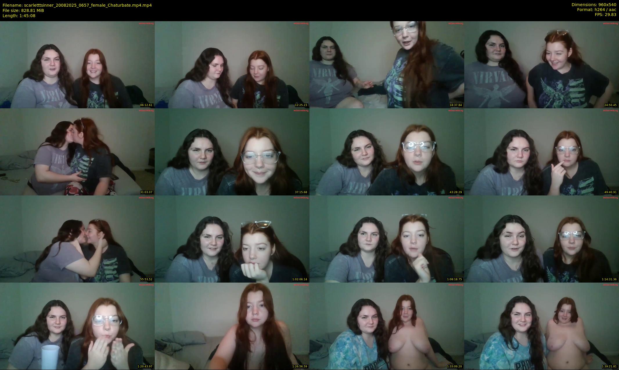 scarletttsinner — 106 minute Chaturbate female cam show recording, 480p, Aug 20, 2025