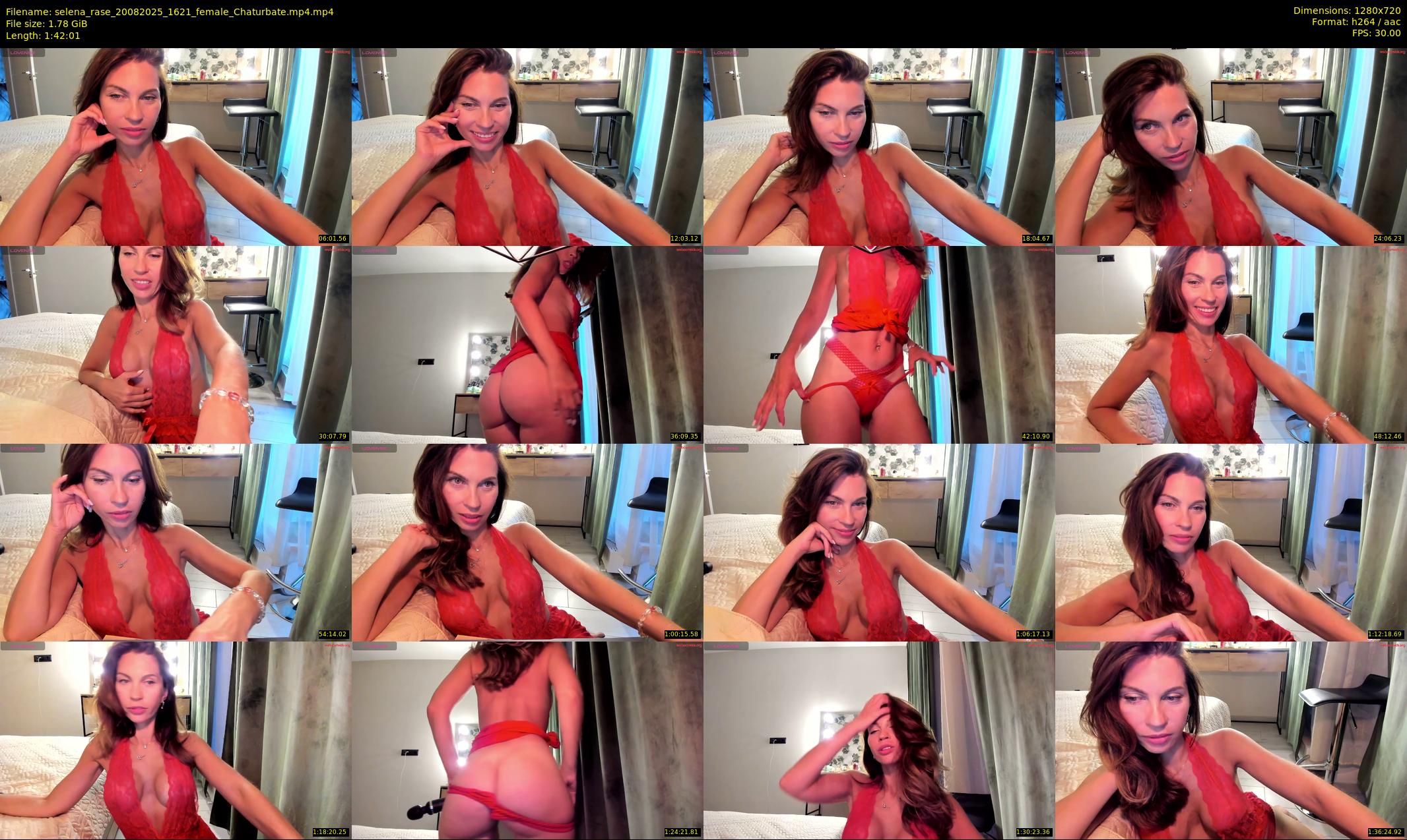 selena_rase — 103 minute Chaturbate female cam show recording, 720p, Aug 20, 2025