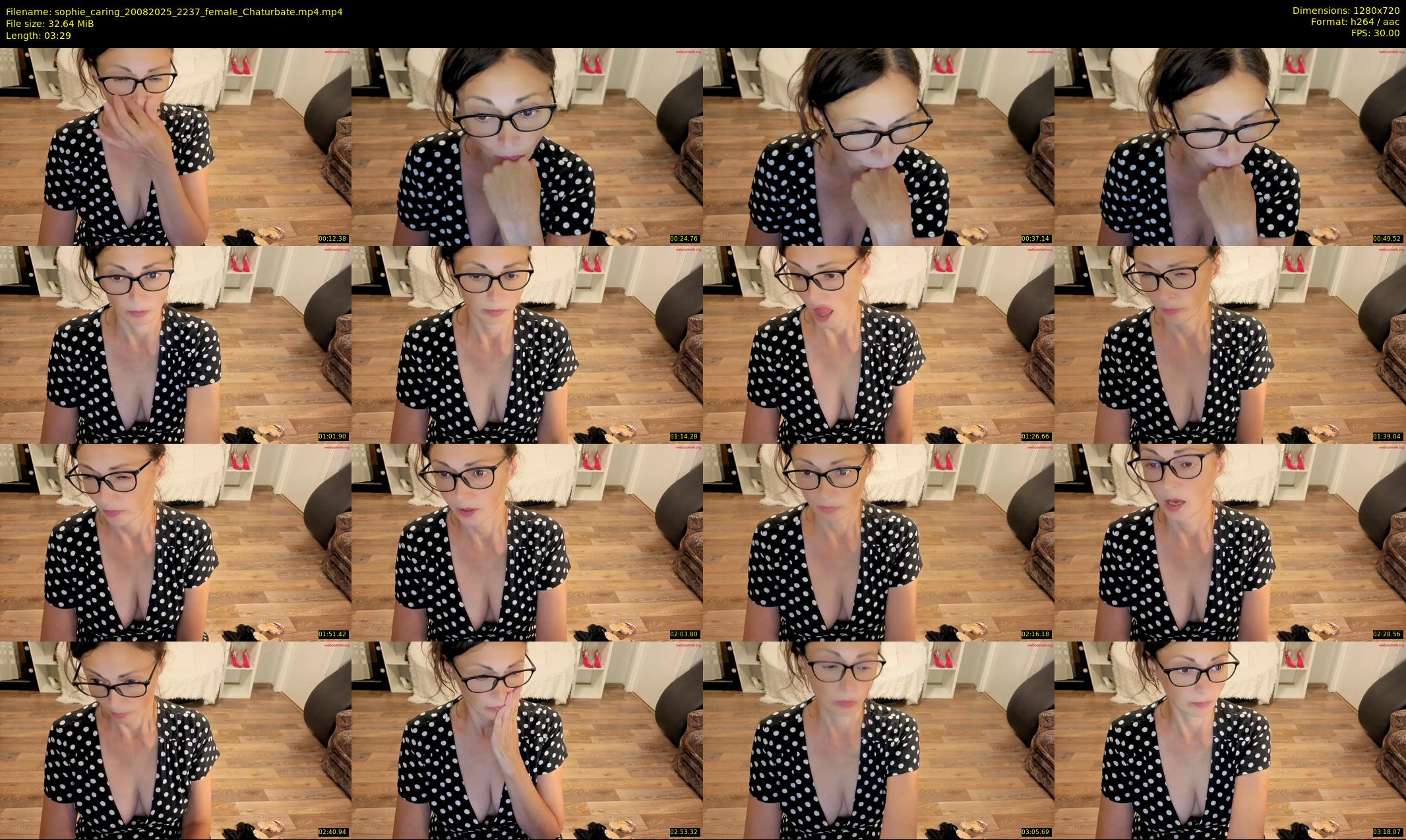 sophie_caring — 4 minute Chaturbate female cam show recording, 720p, Aug 20, 2025