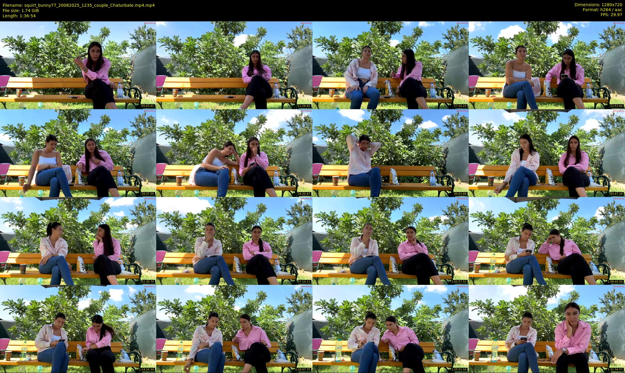 squirt_bunny77 — 97 minute Chaturbate couple cam show recording, 720p, Aug 20, 2025