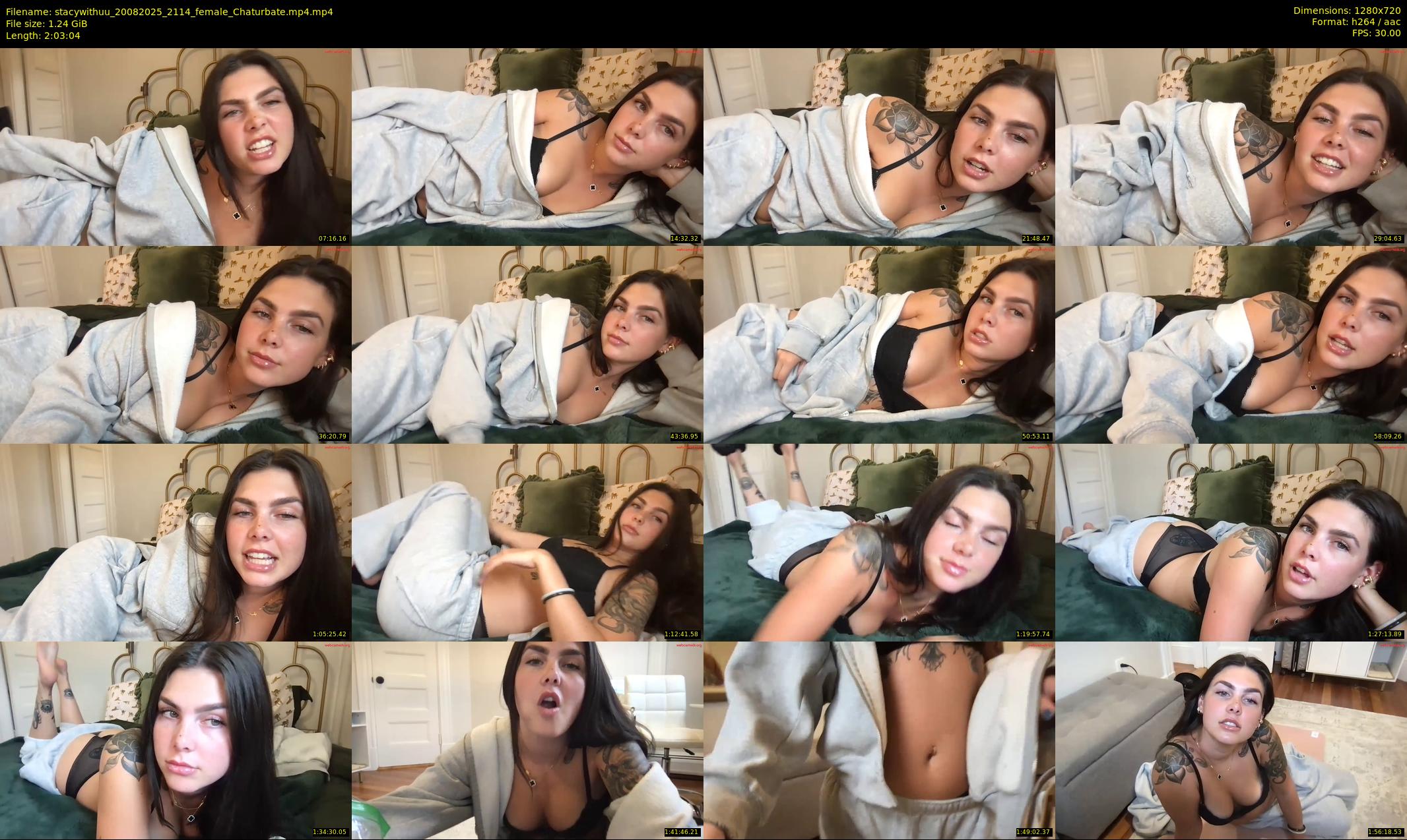 stacywithuu — 124 minute Chaturbate female cam show recording, 720p, Aug 20, 2025