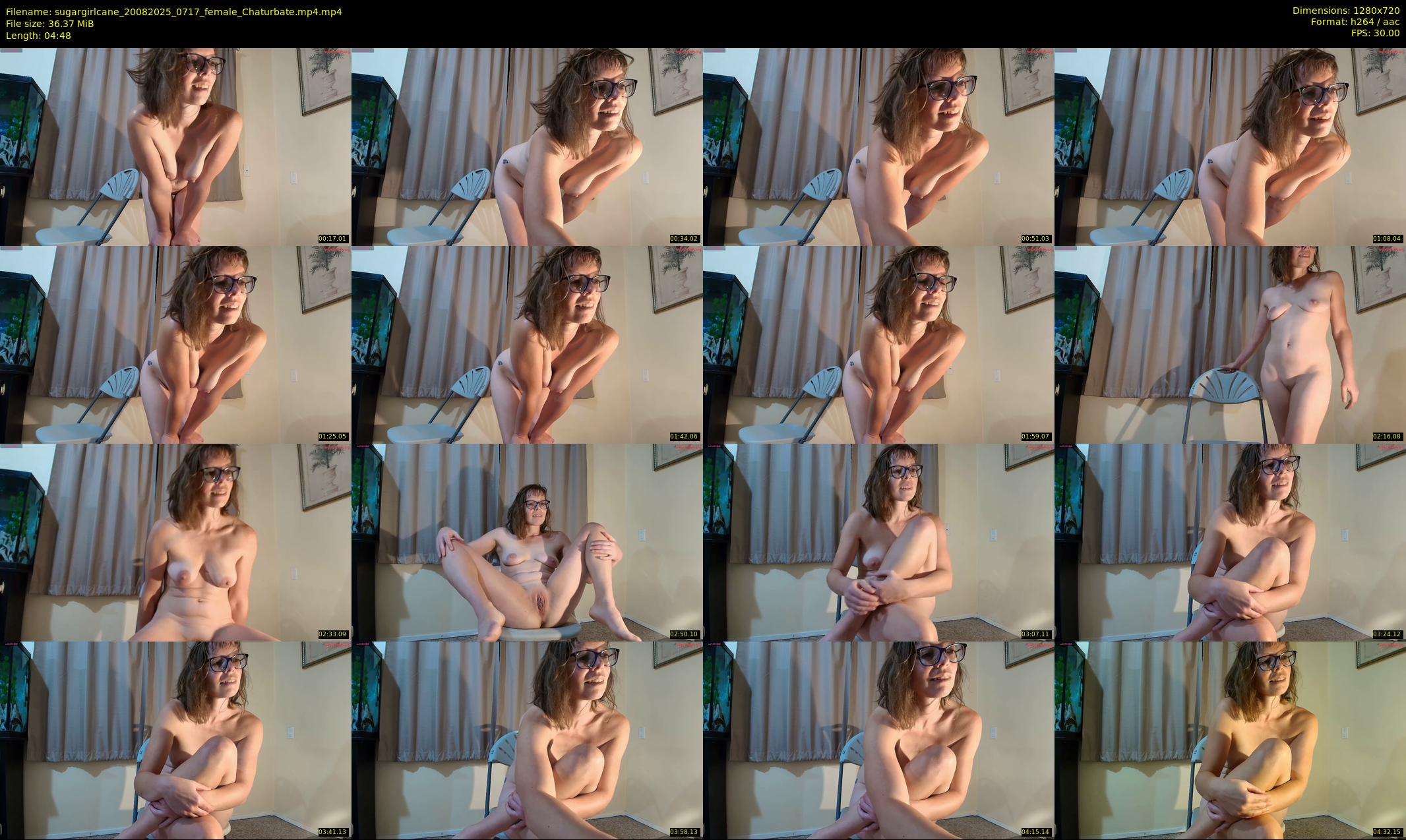 sugargirlcane — 5 minute Chaturbate female cam show recording, 720p, Aug 20, 2025