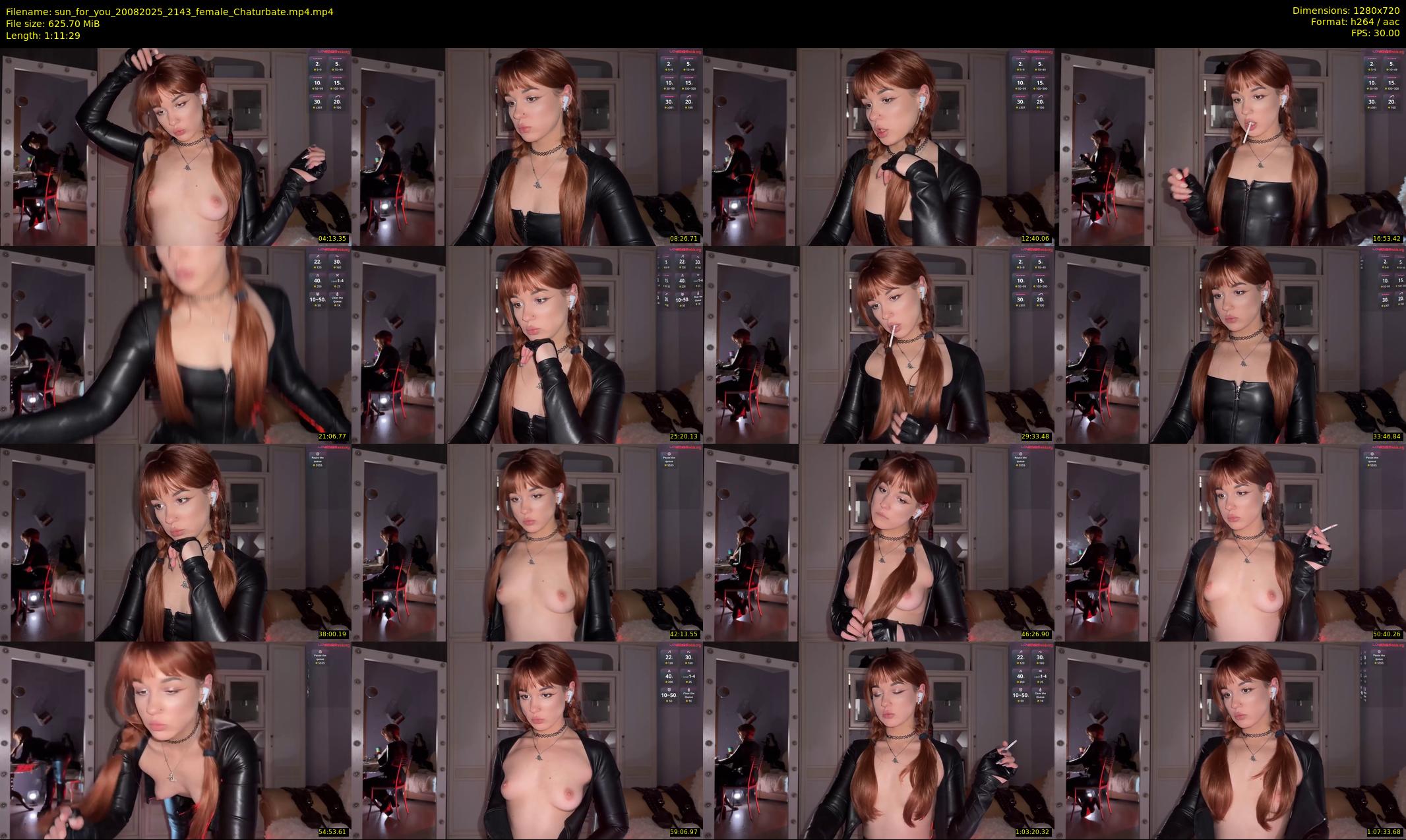 sun_for_you — 72 minute Chaturbate female cam show recording, 720p, Aug 20, 2025