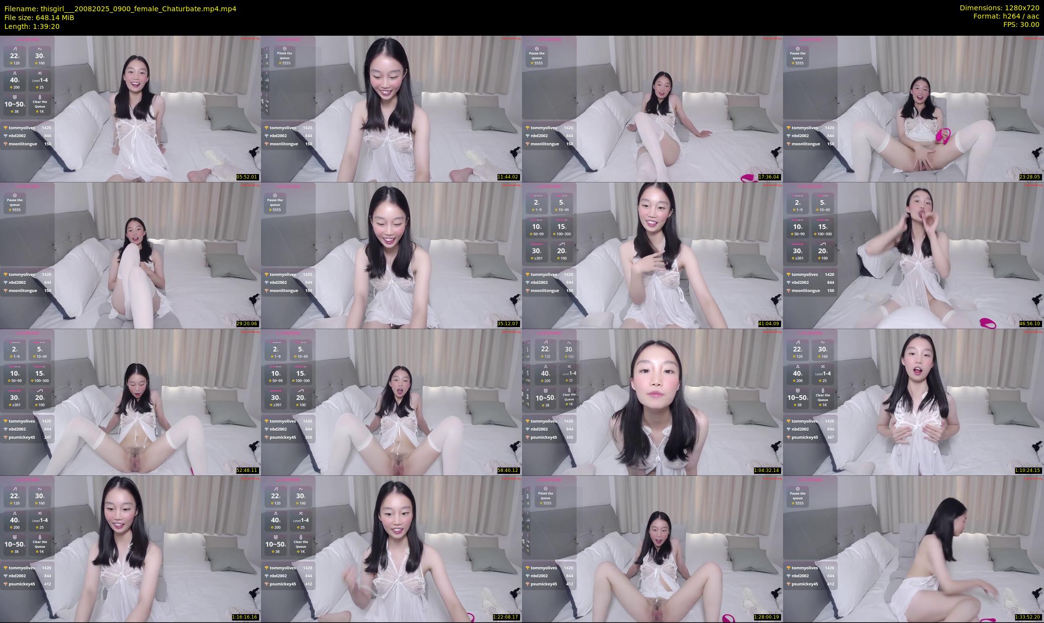 thisgirl__ — 100 minute Chaturbate female cam show recording, 720p, Aug 20, 2025