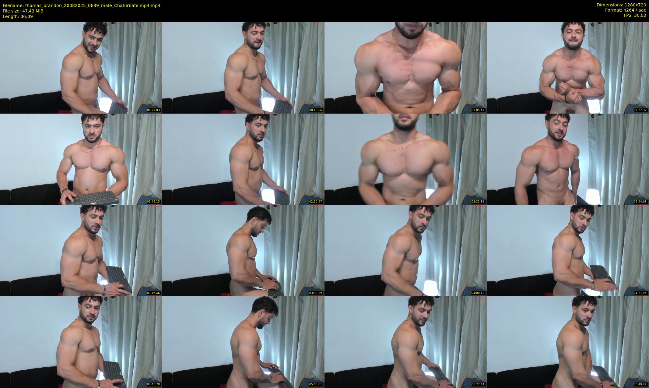thomas_brandon — 7 minute Chaturbate male cam show recording, 720p, Aug 20, 2025