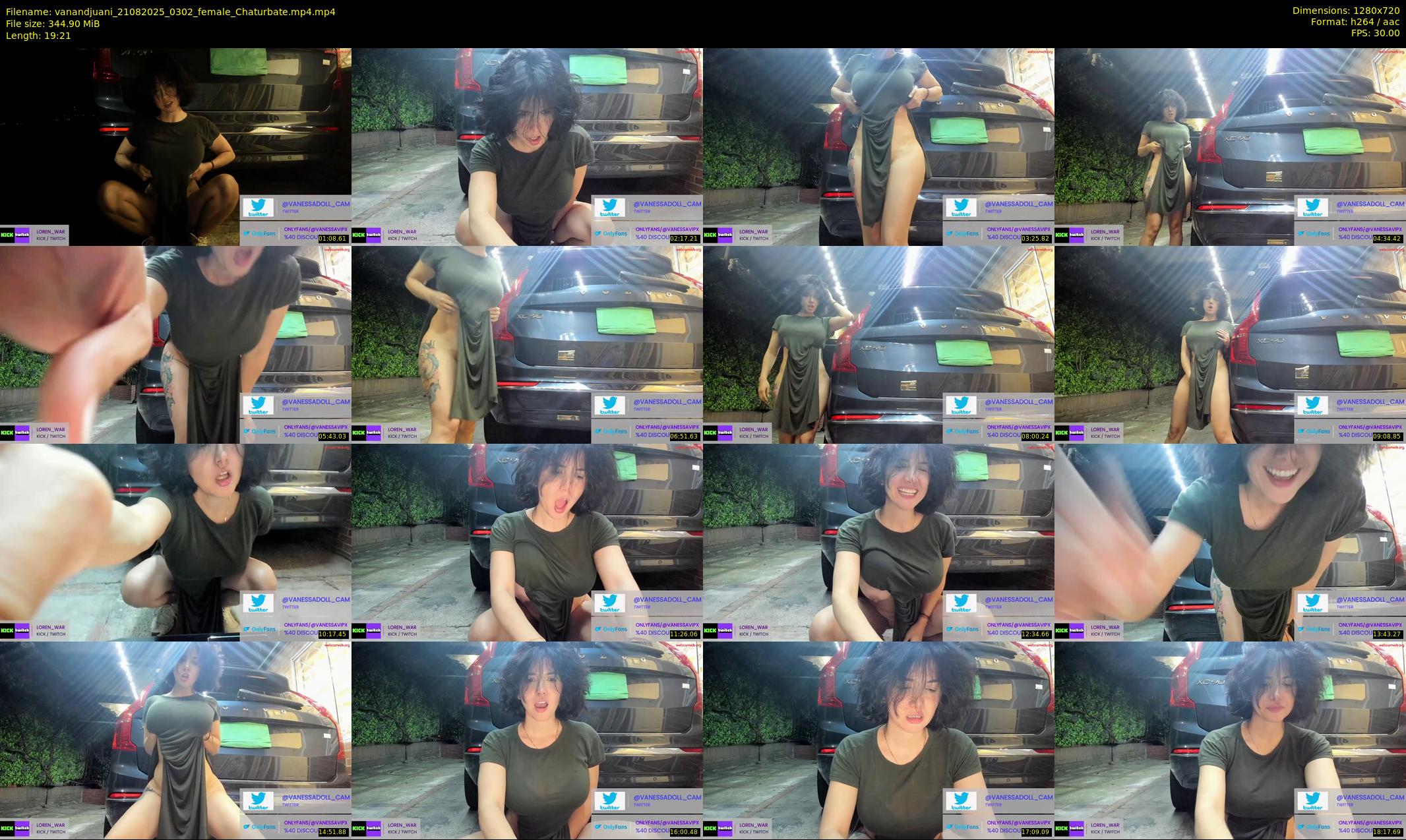 vanandjuani — 20 minute Chaturbate female cam show recording, 720p, Aug 21, 2025