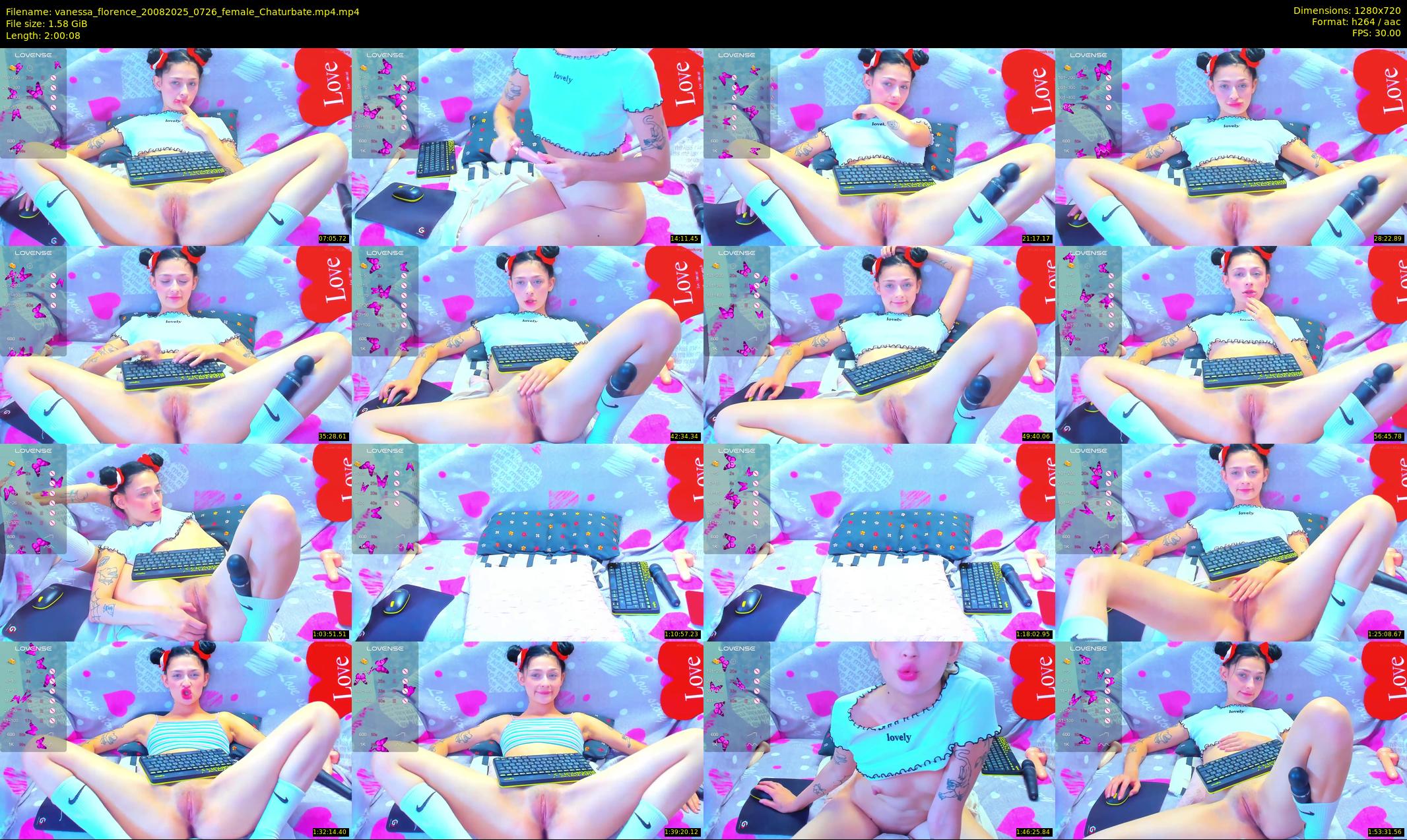vanessa_florence — 121 minute Chaturbate female cam show recording, 720p, Aug 20, 2025