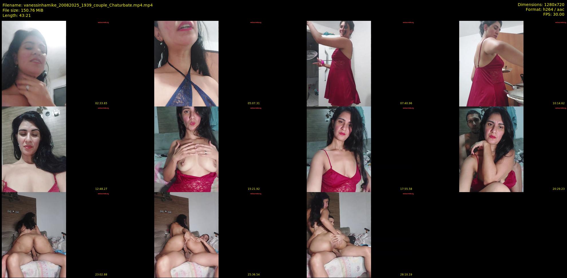 vanessinhamike — 44 minute Chaturbate couple cam show recording, 720p, Aug 20, 2025
