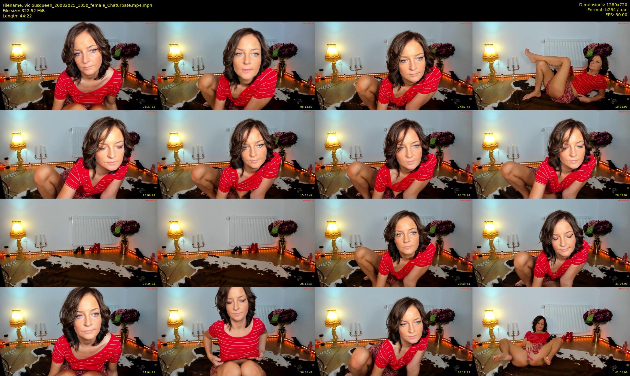 viciousqueen — 45 minute Chaturbate female cam show recording, 720p, Aug 20, 2025