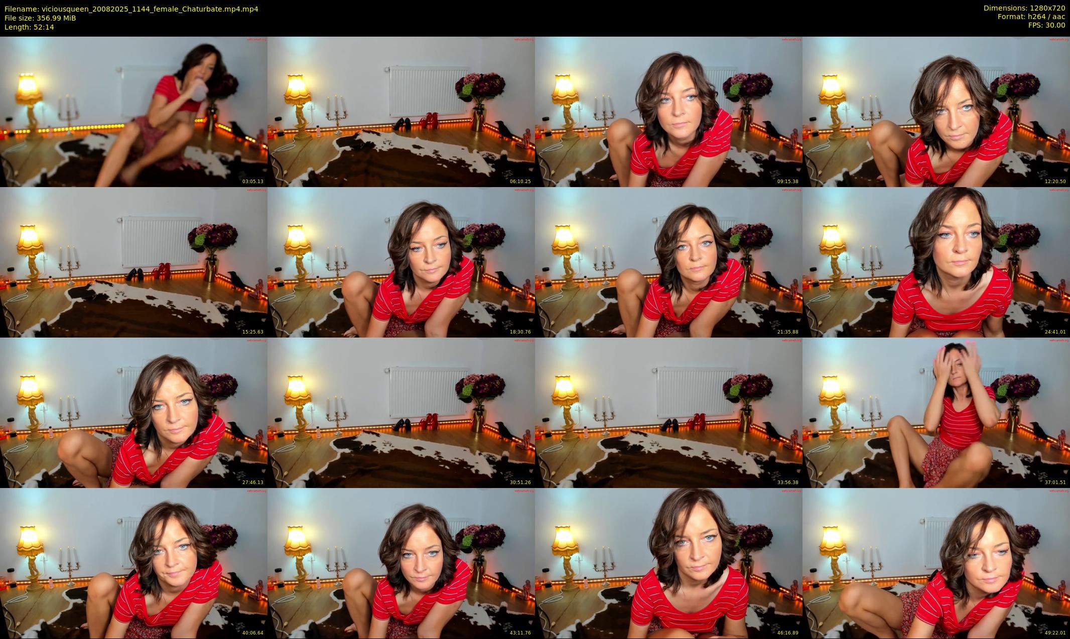 viciousqueen — 53 minute Chaturbate female cam show recording, 720p, Aug 20, 2025