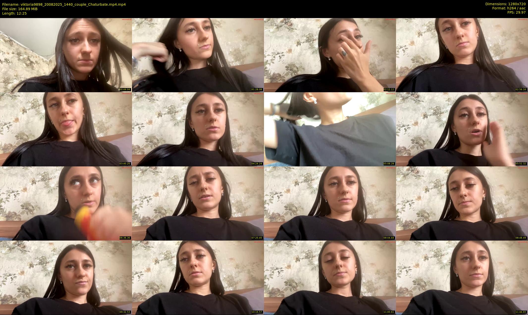 viktoria9898 — 13 minute Chaturbate couple cam show recording, 720p, Aug 20, 2025