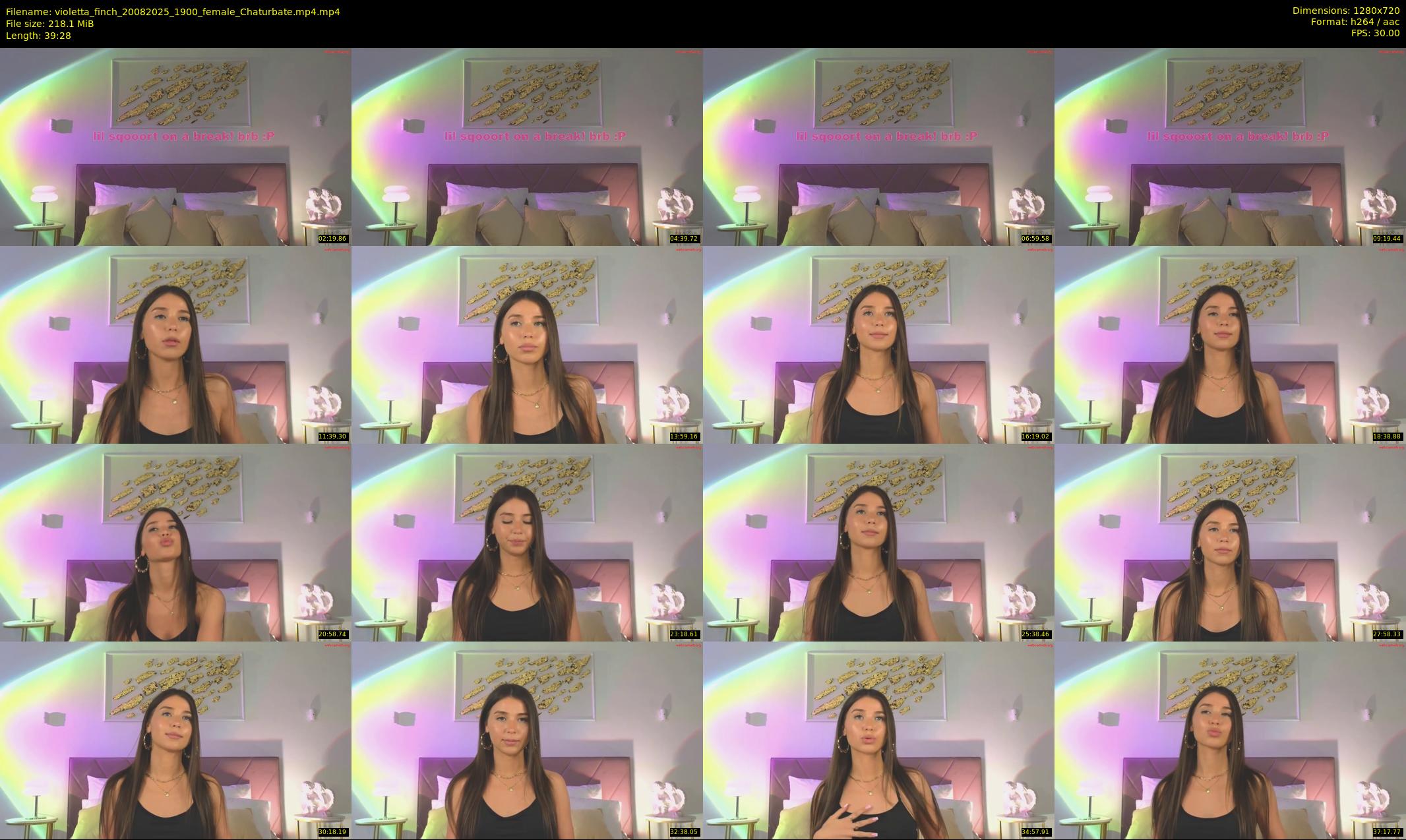violetta_finch — 40 minute Chaturbate female cam show recording, 720p, Aug 20, 2025