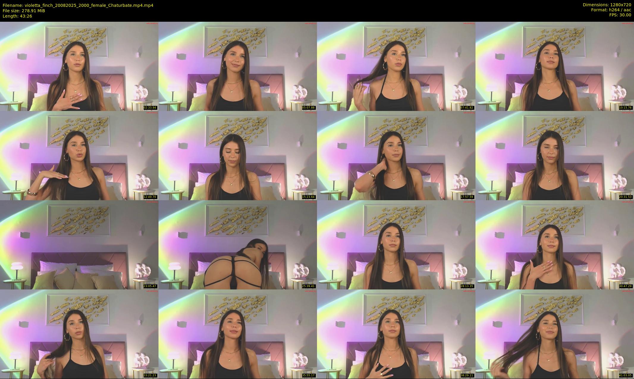 violetta_finch — 44 minute Chaturbate female cam show recording, 720p, Aug 20, 2025