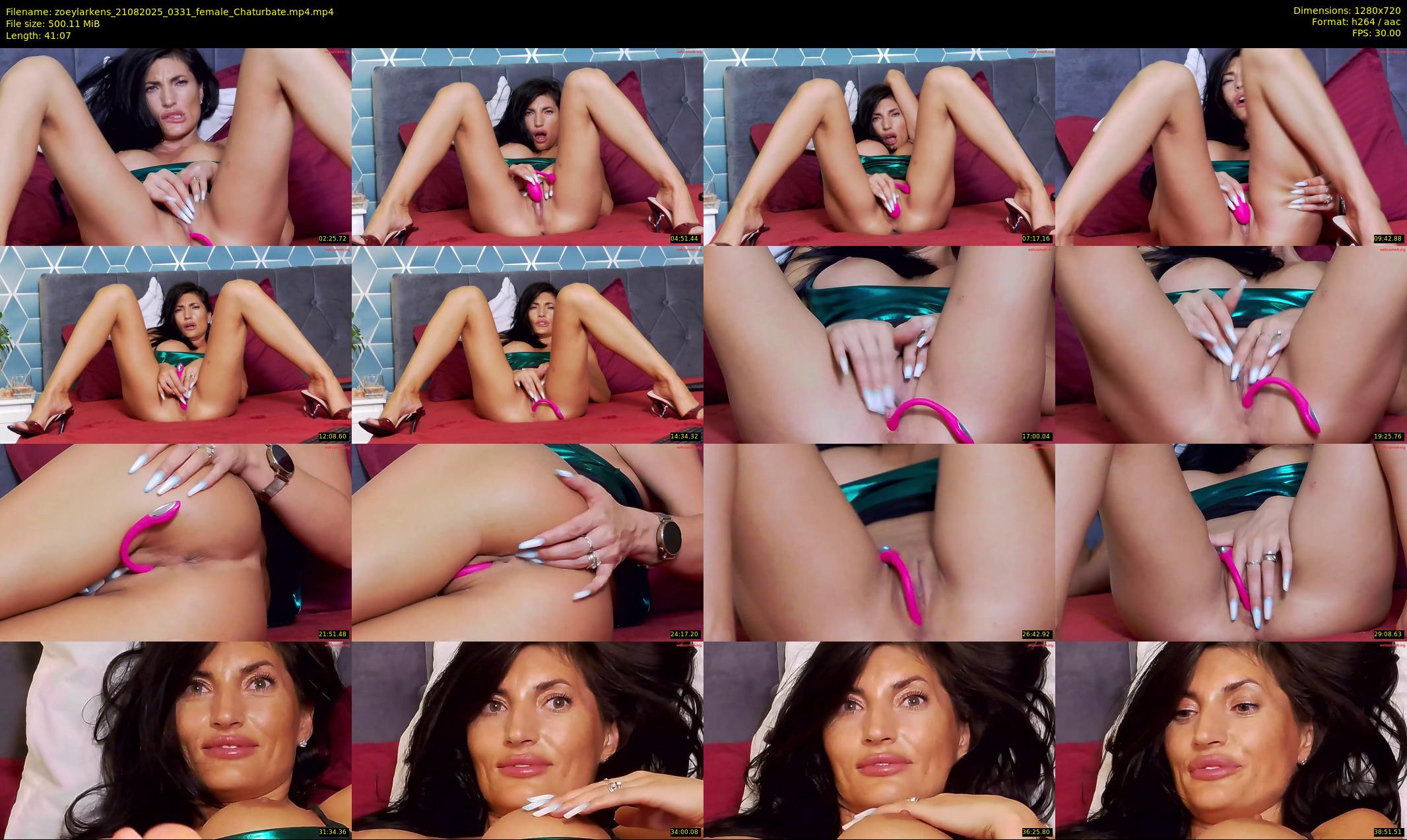 zoeylarkens — 42 minute Chaturbate female cam show recording, 720p, Aug 21, 2025