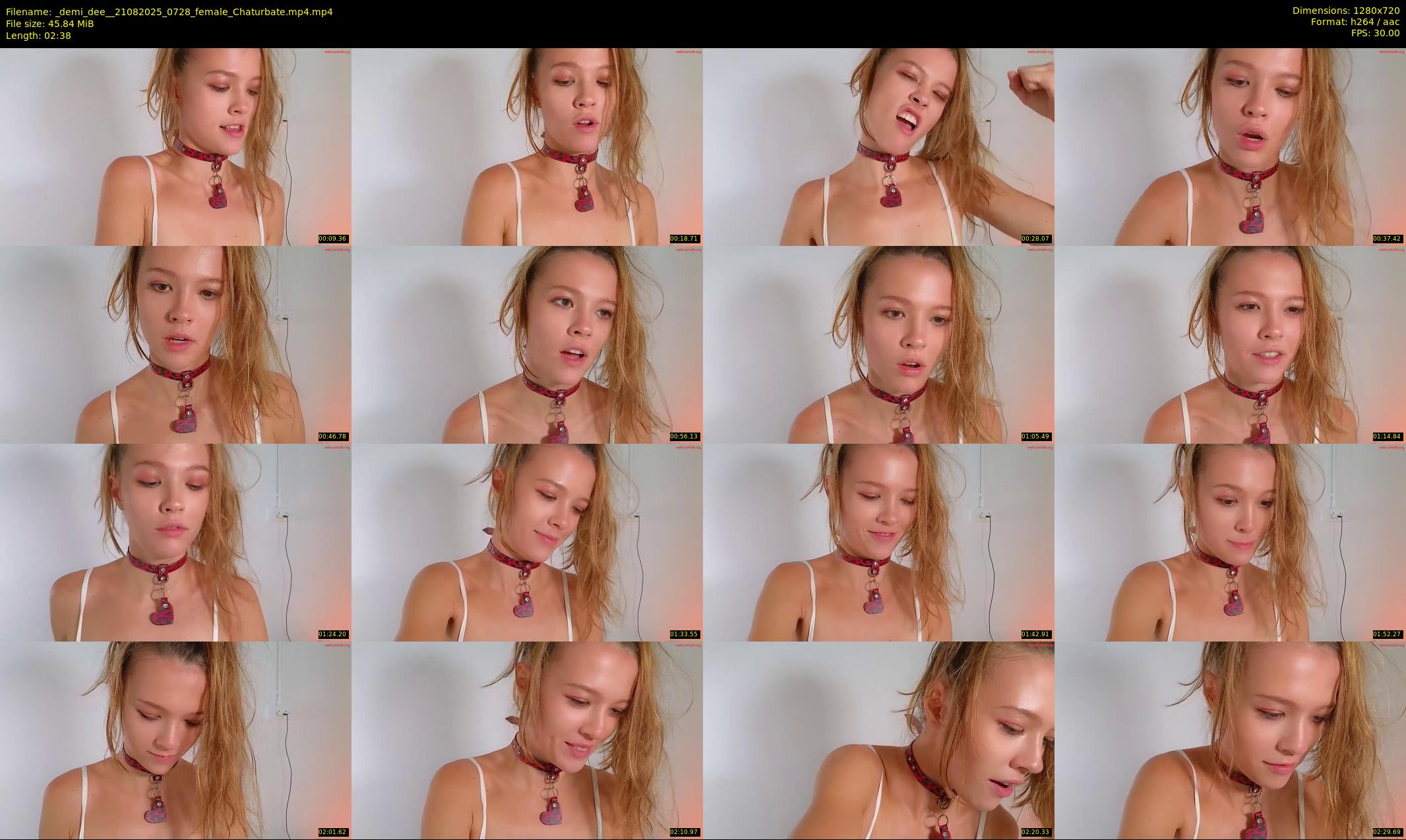 _demi_dee_ — 3 minute Chaturbate female cam show recording, 720p, Aug 21, 2025