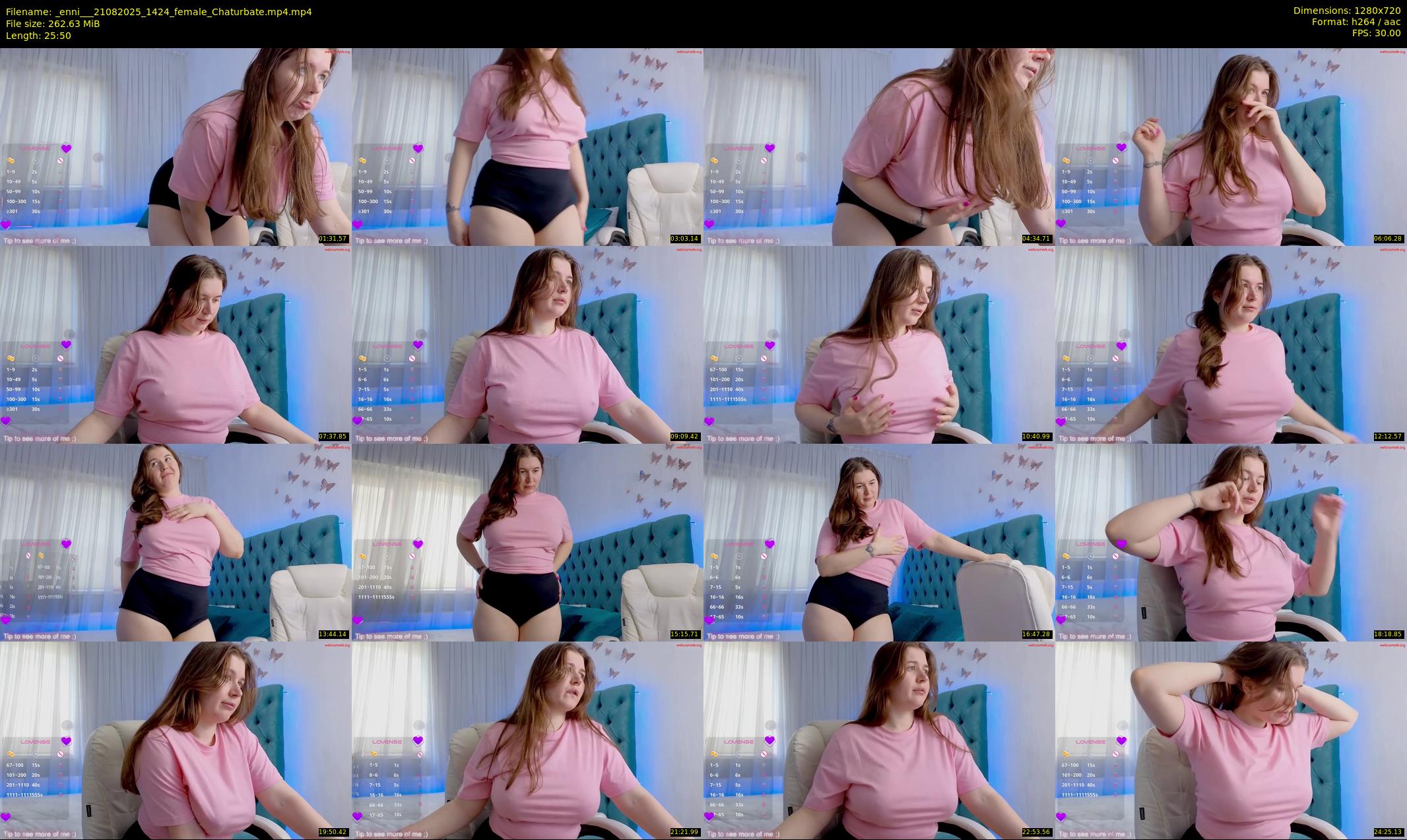 _enni__ — 26 minute Chaturbate female cam show recording, 720p, Aug 21, 2025