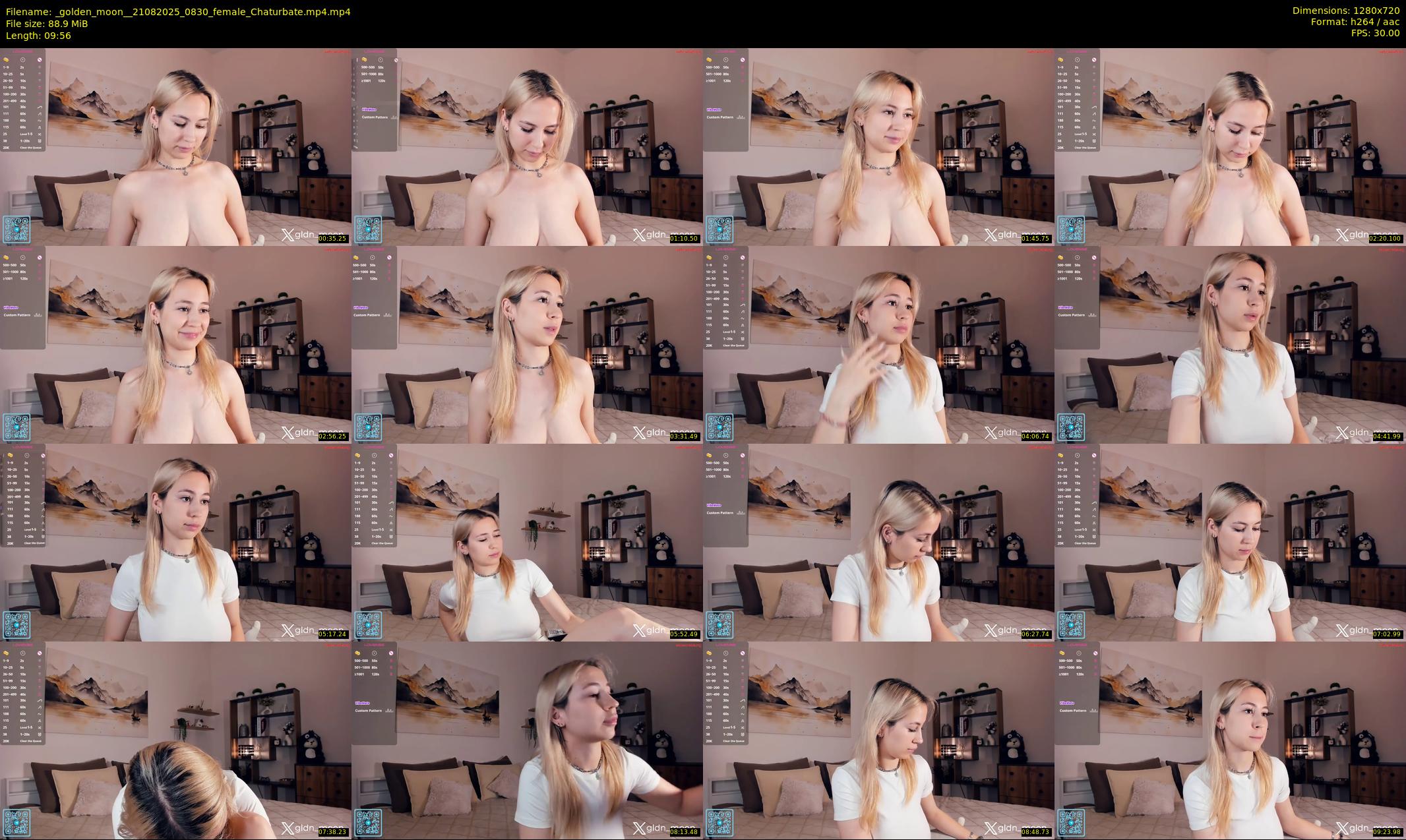 _golden_moon_ — 10 minute Chaturbate female cam show recording, 720p, Aug 21, 2025