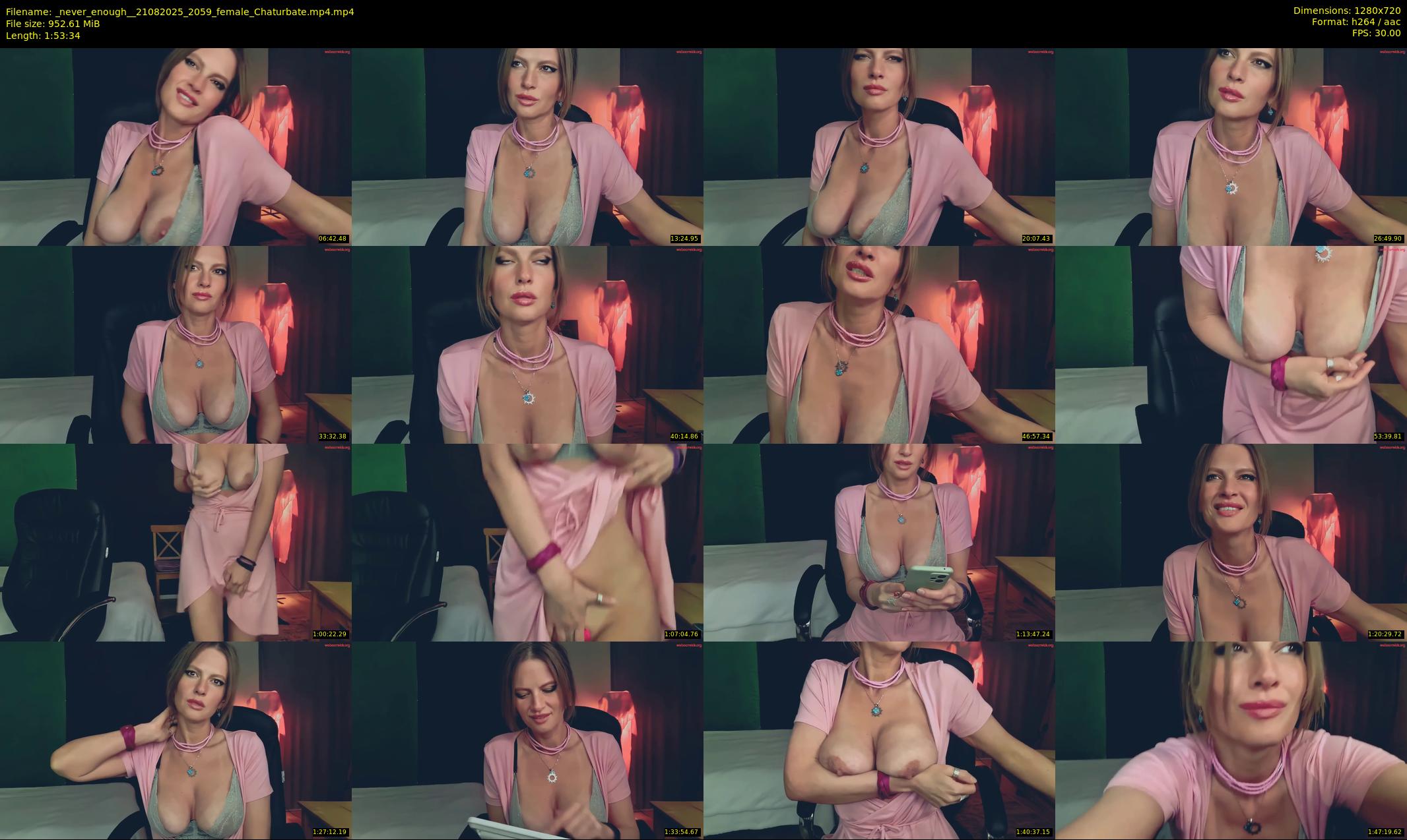 _never_enough_ — 114 minute Chaturbate female cam show recording, 720p, Aug 21, 2025