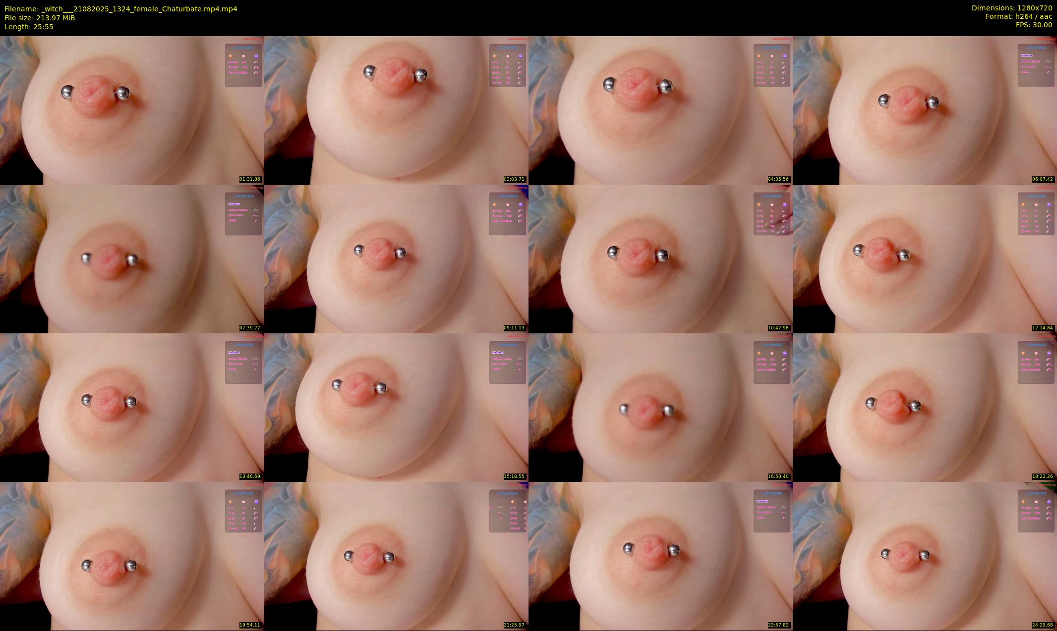 _witch__ — 26 minute Chaturbate female cam show recording, 720p, Aug 21, 2025