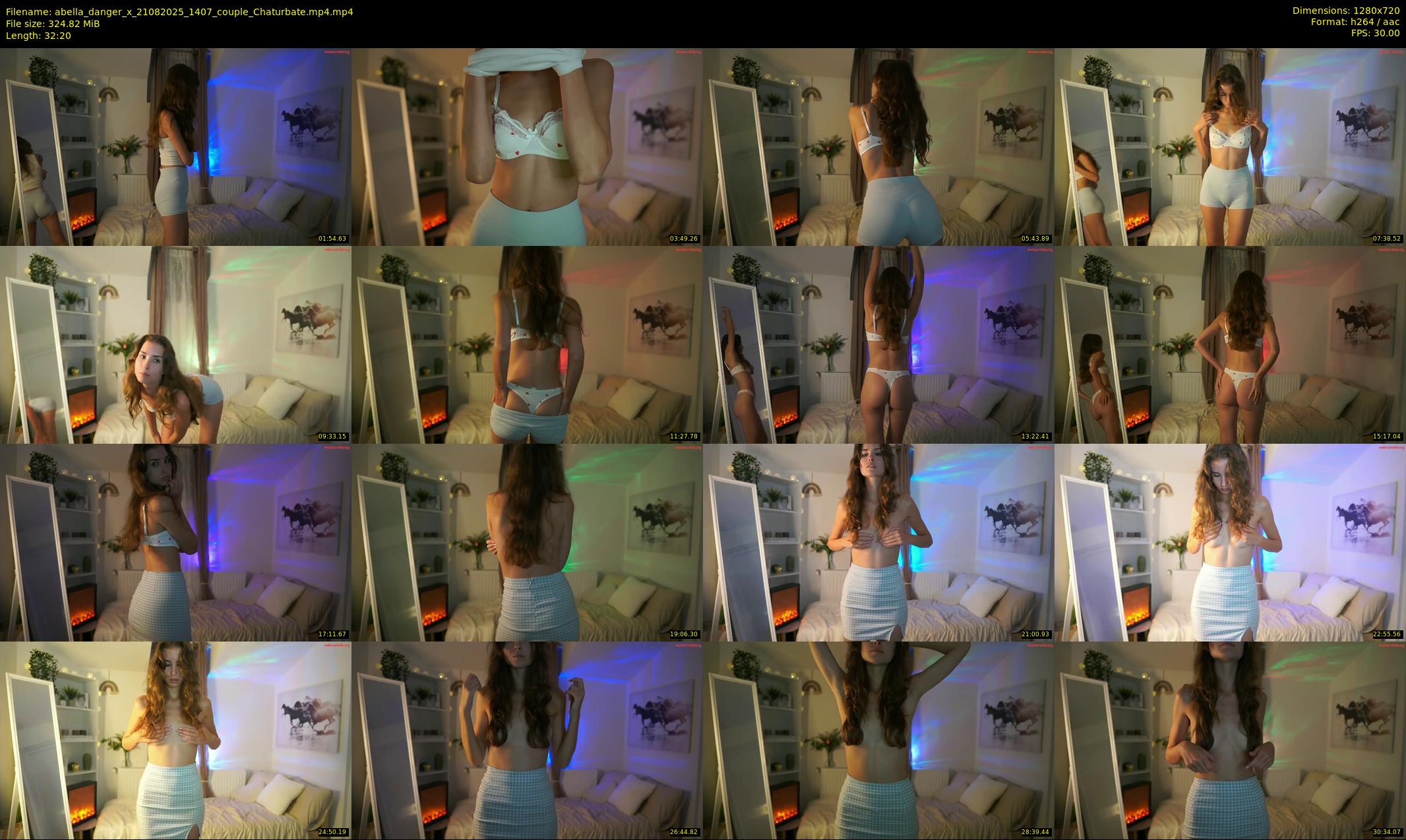 abella_danger_x — 33 minute Chaturbate female cam show recording, 720p, Aug 21, 2025