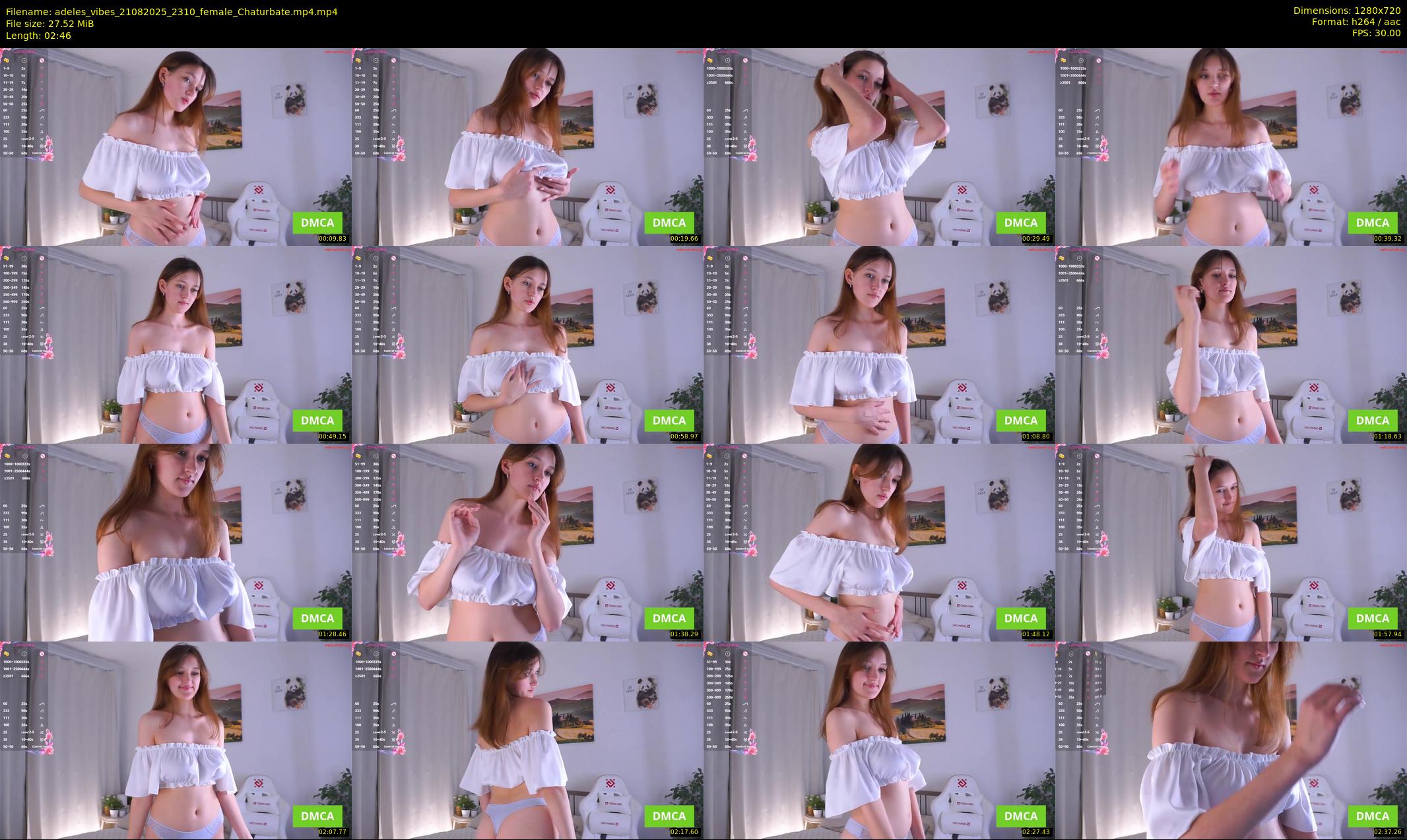 adeles_vibes — 3 minute Chaturbate female cam show recording, 720p, Aug 21, 2025