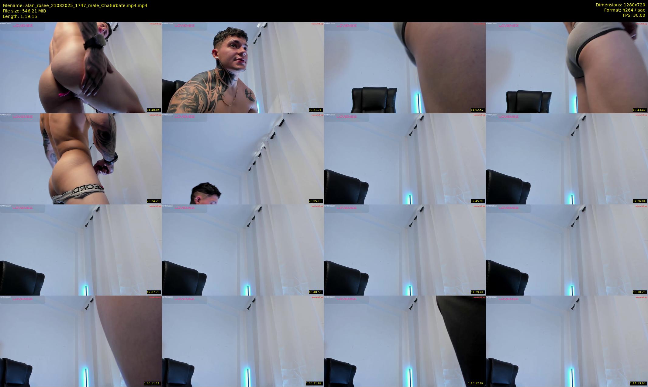alan_rosee — 80 minute Chaturbate male cam show recording, 720p, Aug 21, 2025