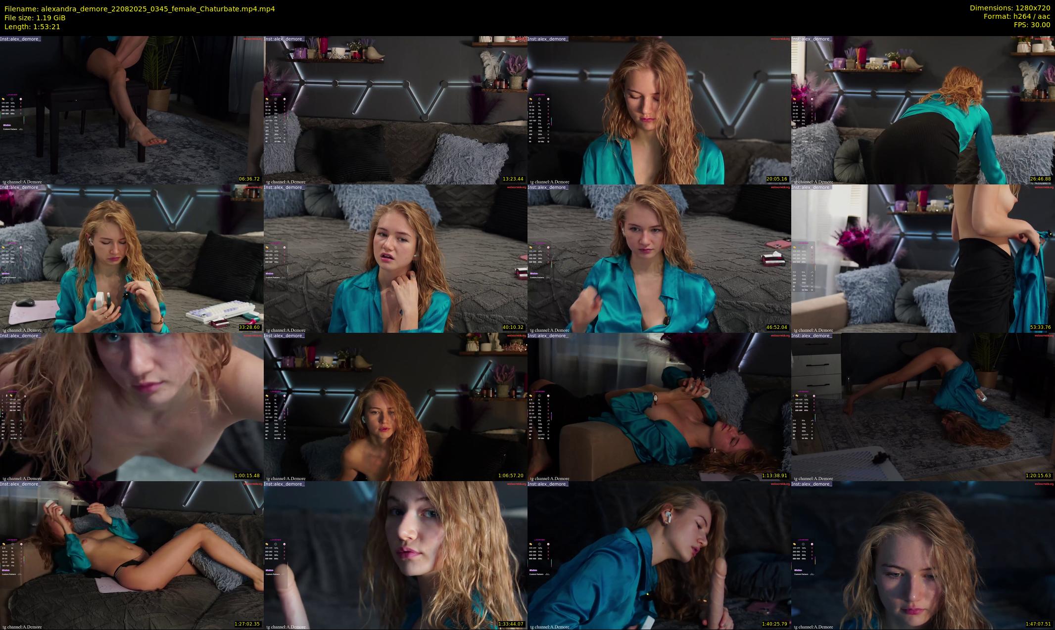 alexandra_demore — 114 minute Chaturbate female cam show recording, 720p, Aug 22, 2025