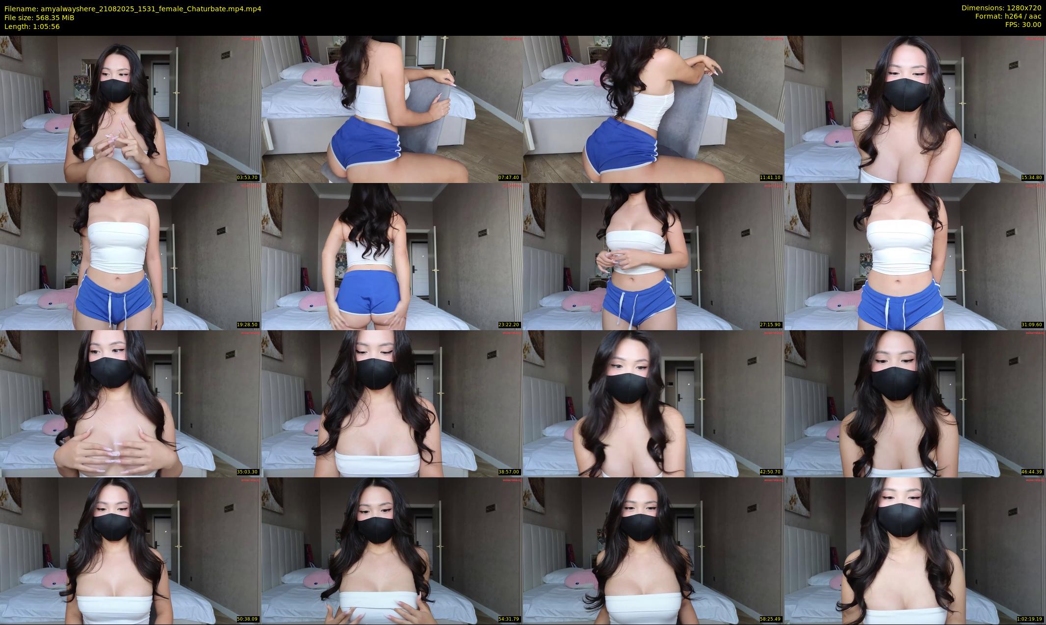 amyalwayshere — 66 minute Chaturbate female cam show recording, 720p, Aug 21, 2025