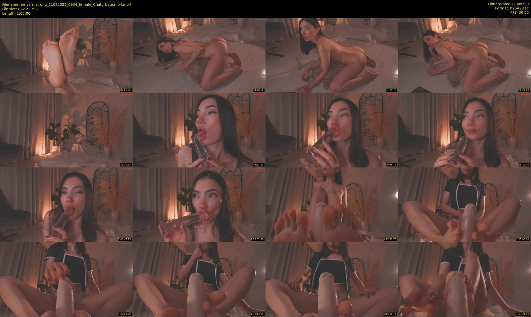 amyarmstrong — 120 minute Chaturbate female cam show recording, 720p, Aug 21, 2025